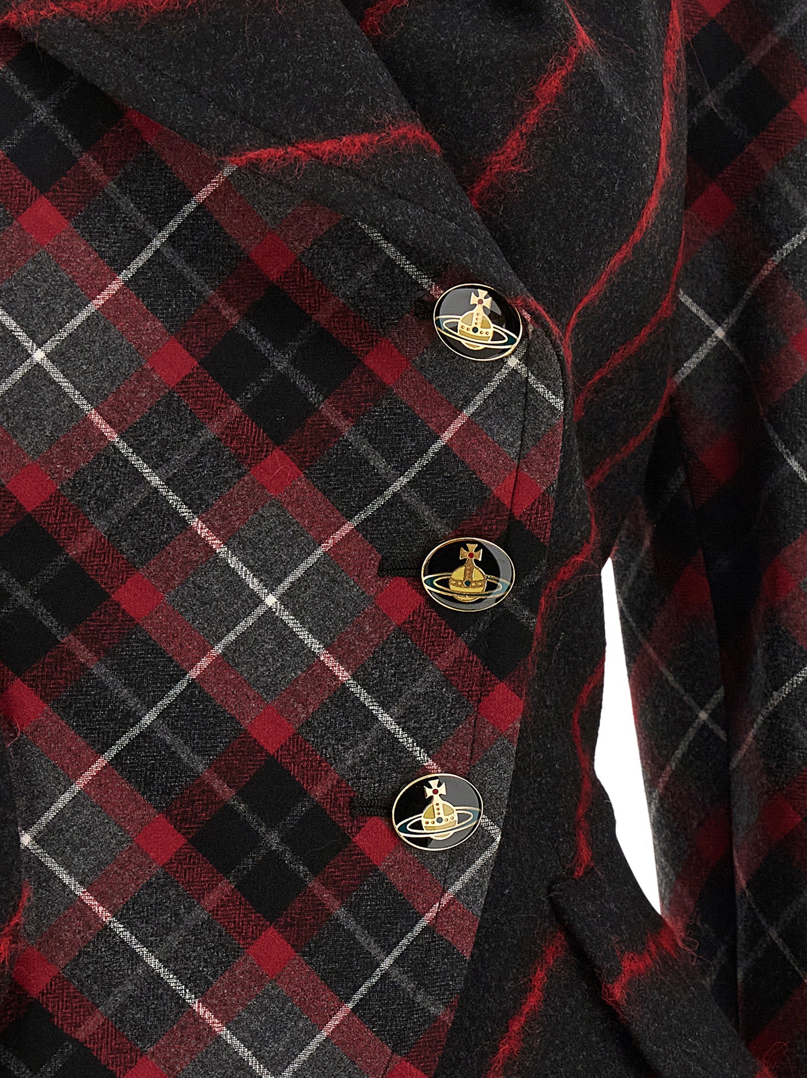 Vivienne Westwood Black Virgin Wool Women's Blazer