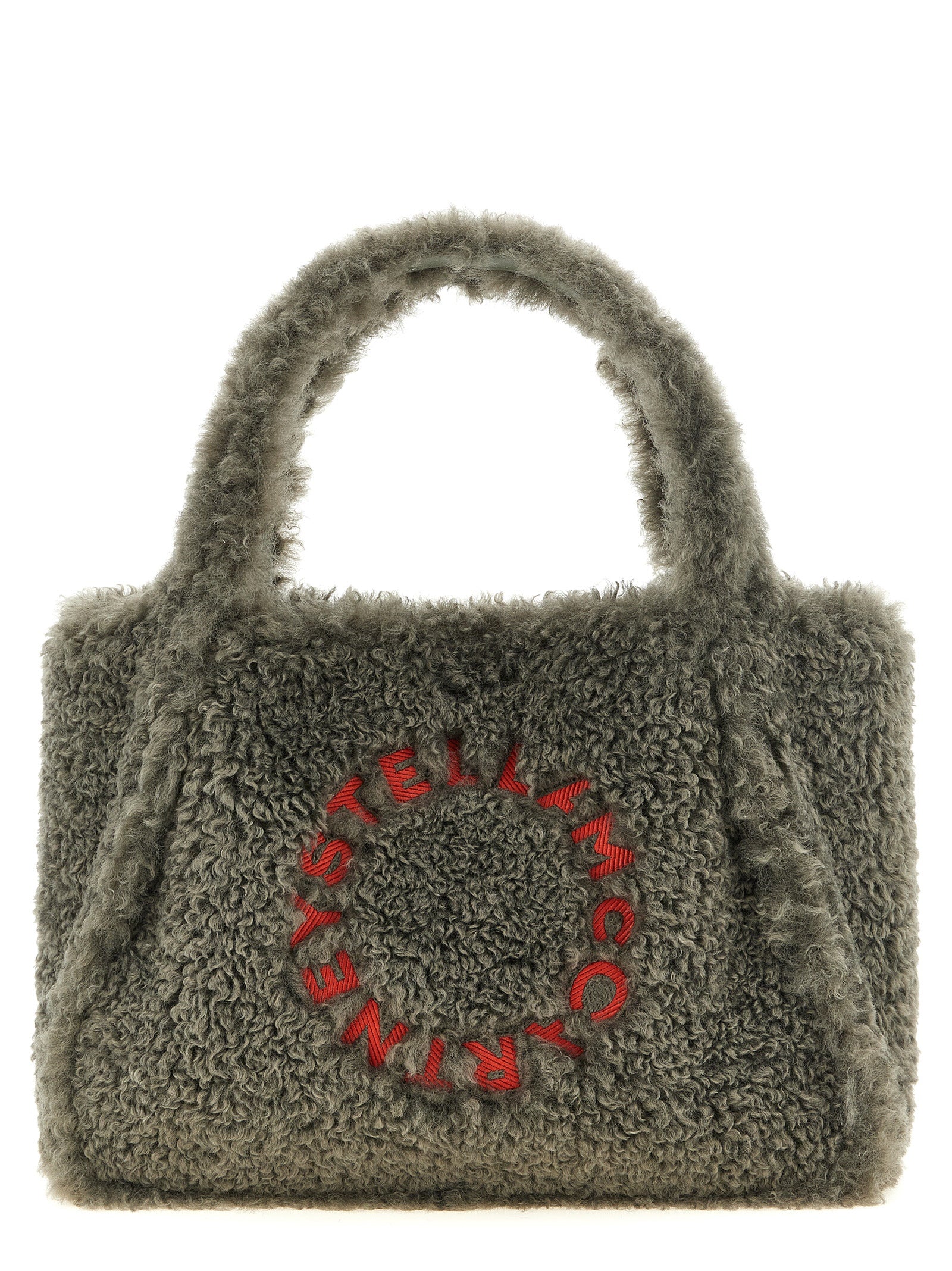 Stella McCartney Gray Polyester Tote Women's Bag