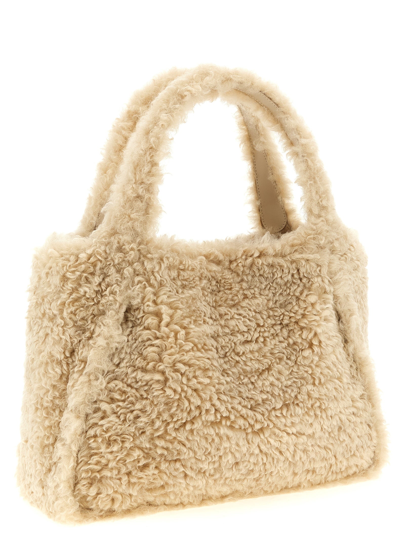 Stella McCartney Beige Polyester Tote Women's Bag
