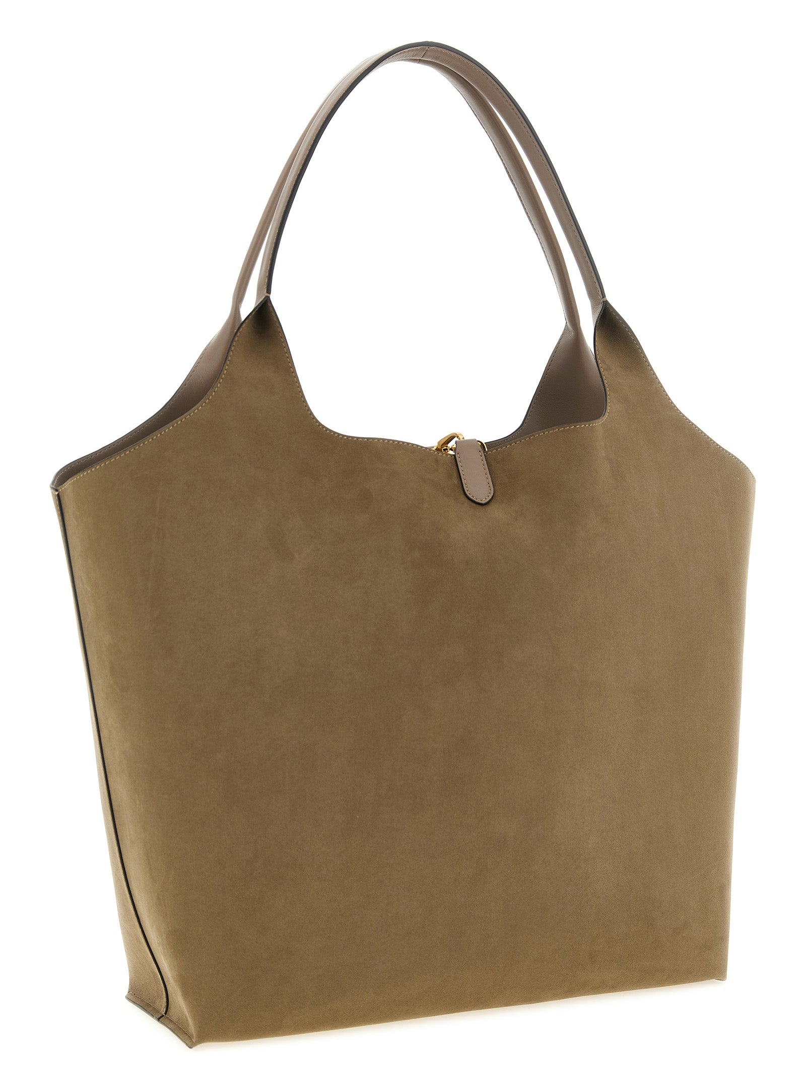 Stella McCartney Gray Polyester Tote Women's Bag