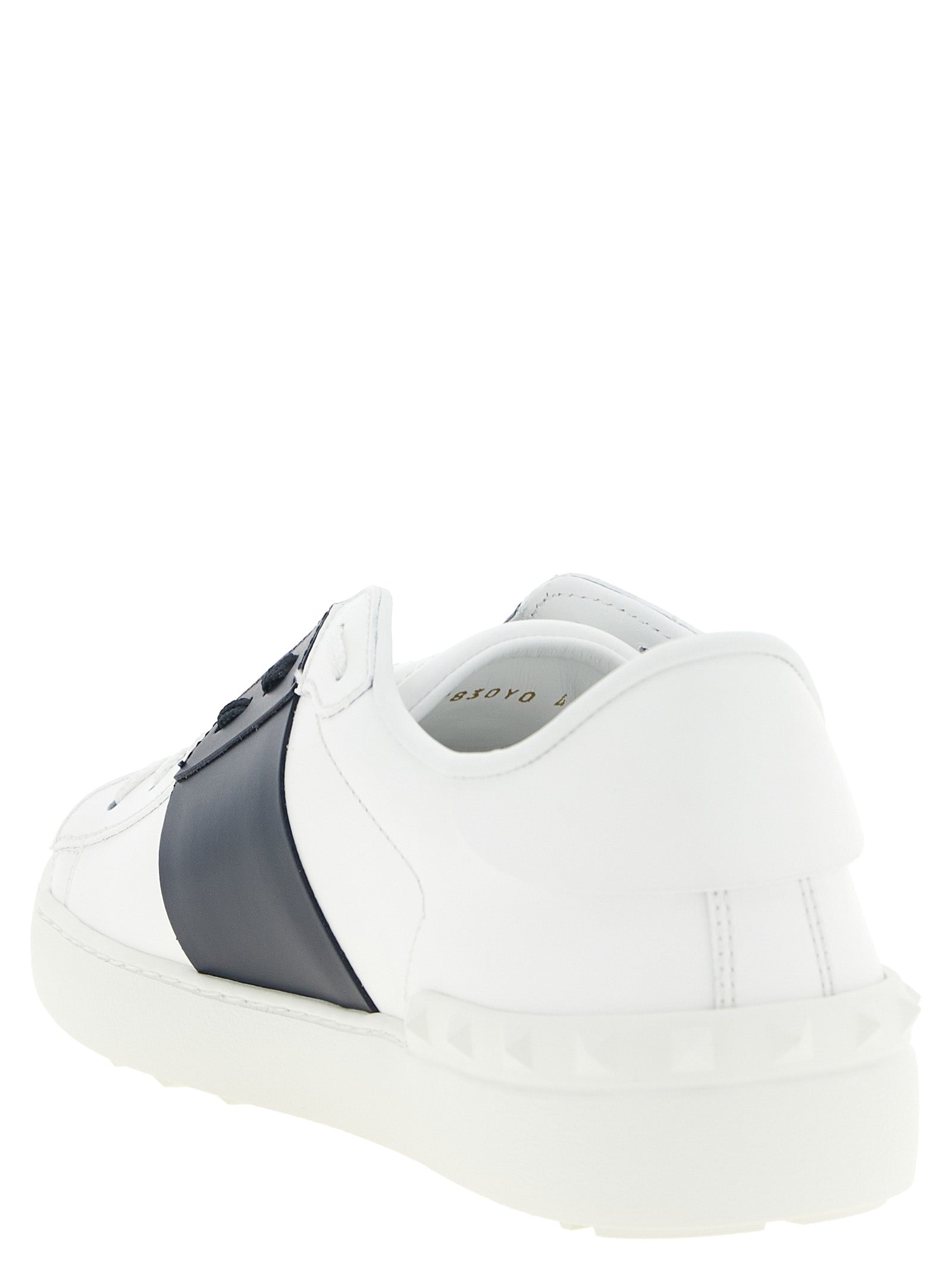 Valentino Garavani Blue Calfskin Low Top Men's Sneakers
