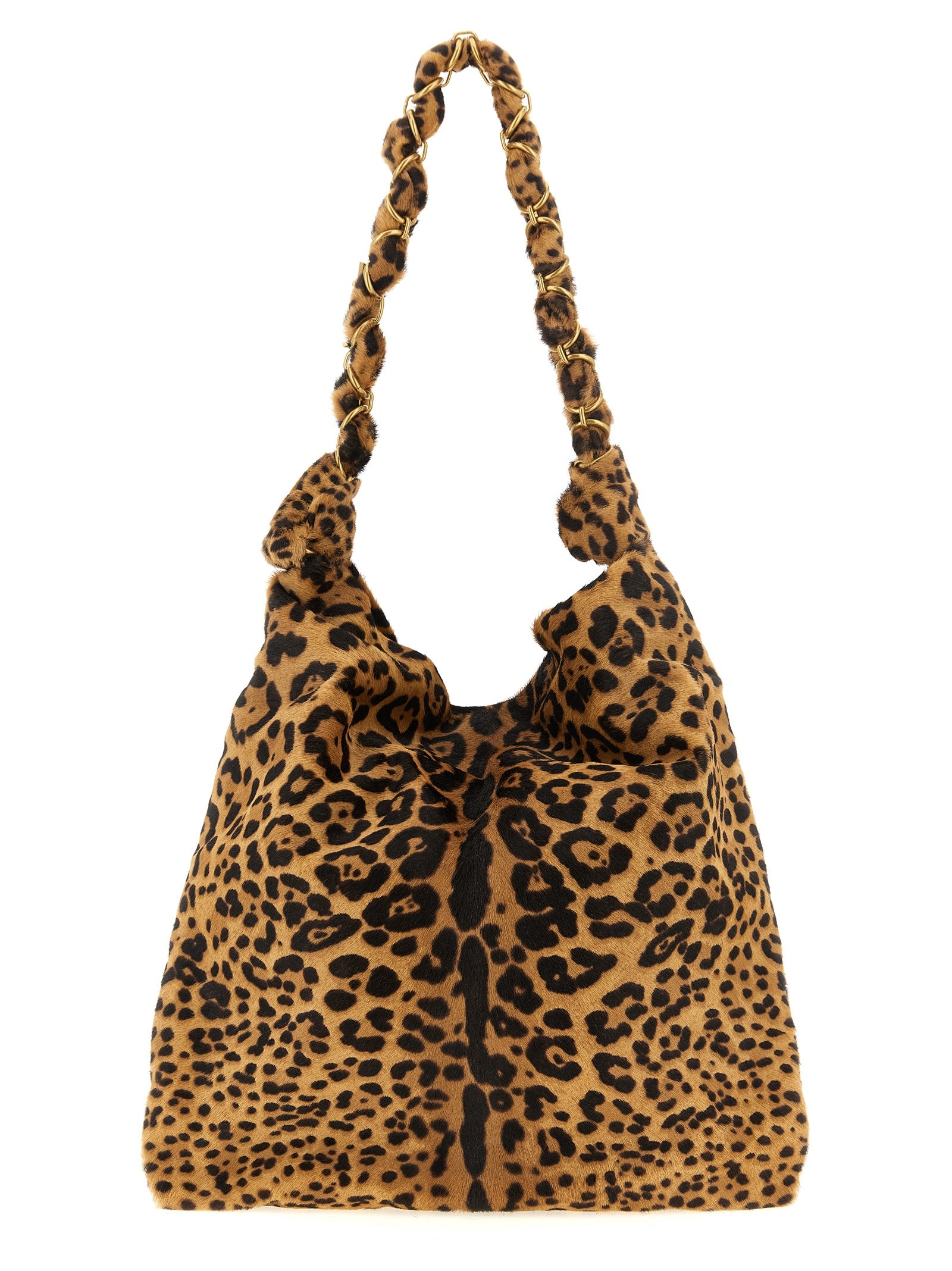 Saint Laurent Brown Calfskin Shoulder Women's Bag