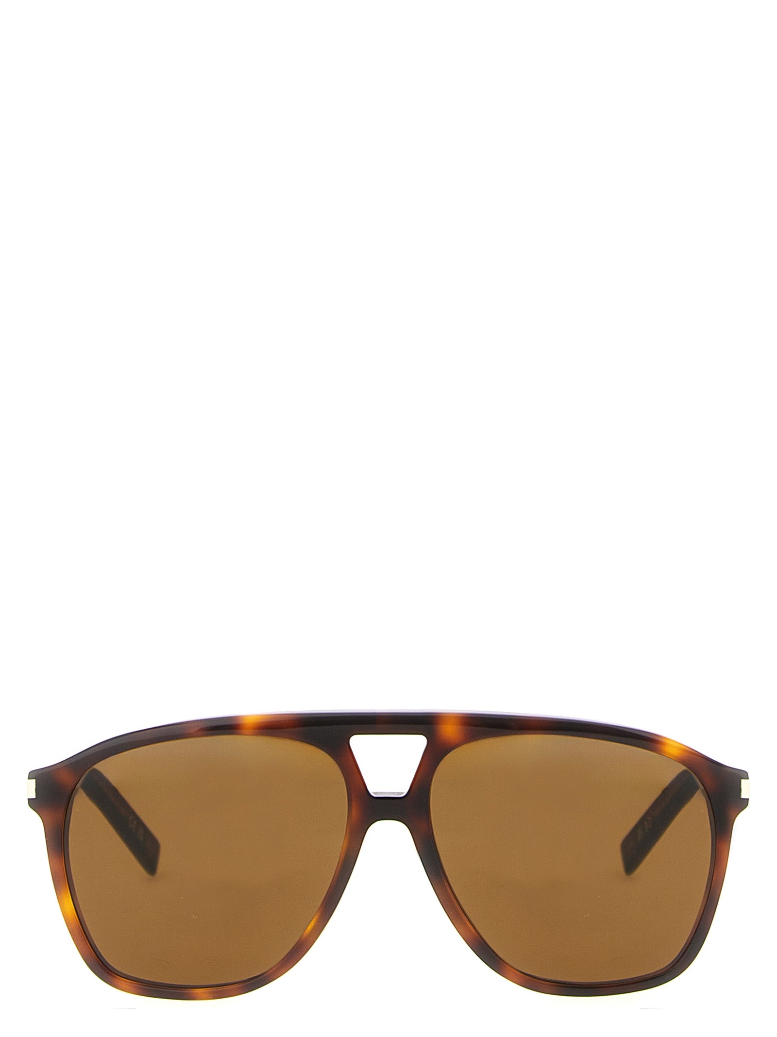 Saint Laurent Brown Acetate Women's Sunglasses