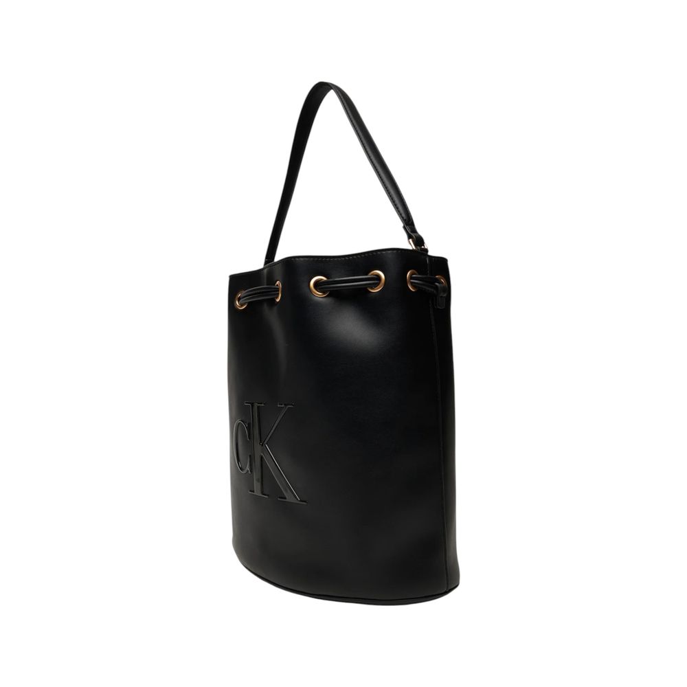 Calvin Klein Black Polyethylene Women's Handbag