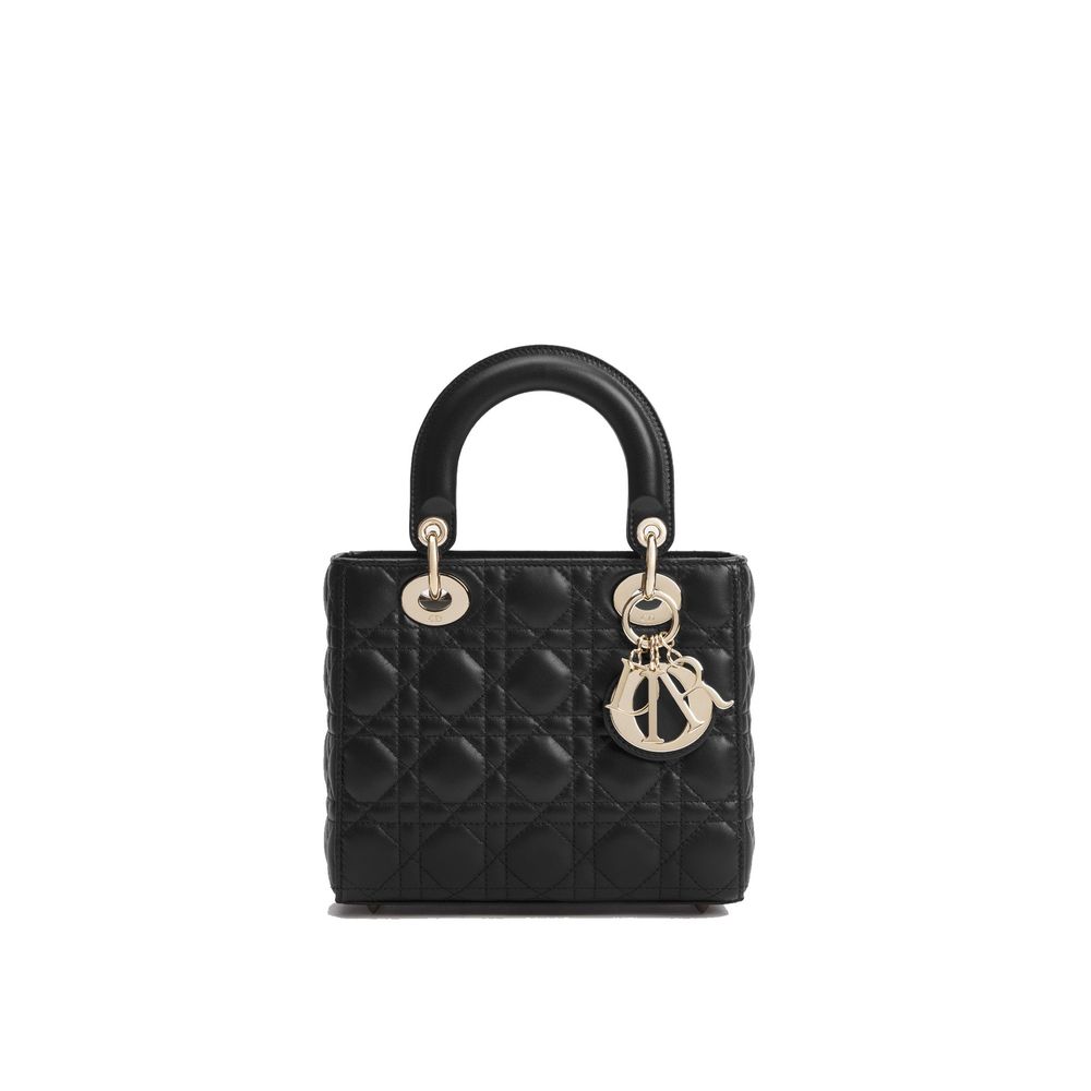Dior Black Lamb Leather Shoulder Women's Bag