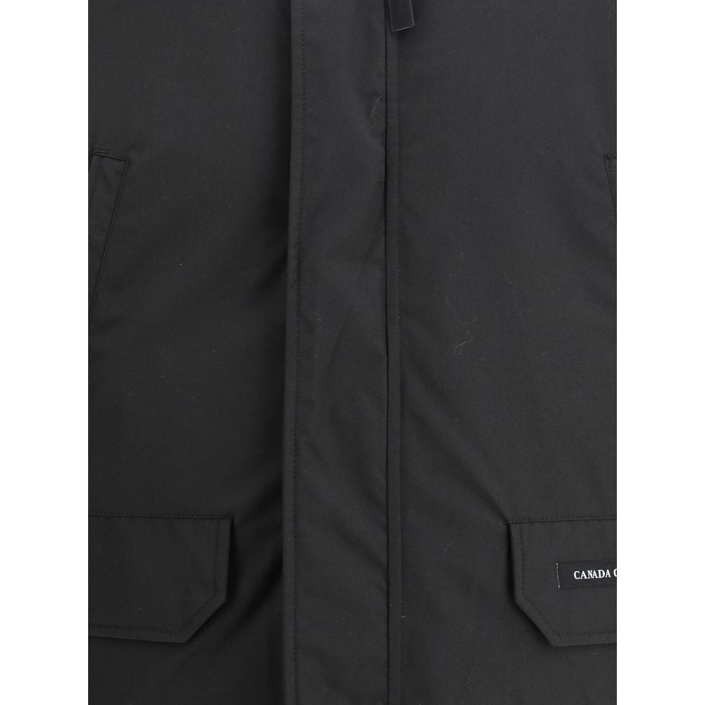 Canada Goose Black Cotton Men's Clothing