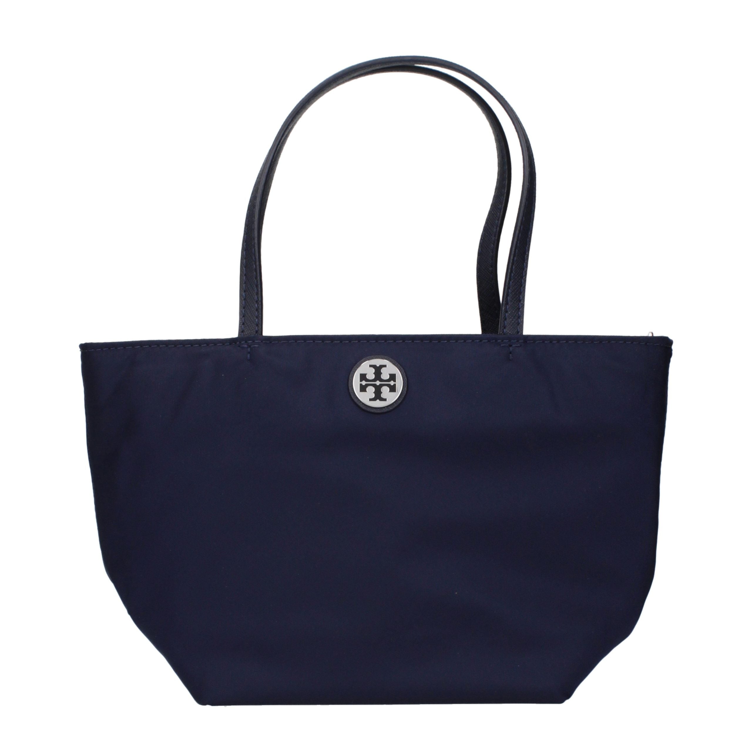 Tory Burch Blue Nylon Women's Handbag