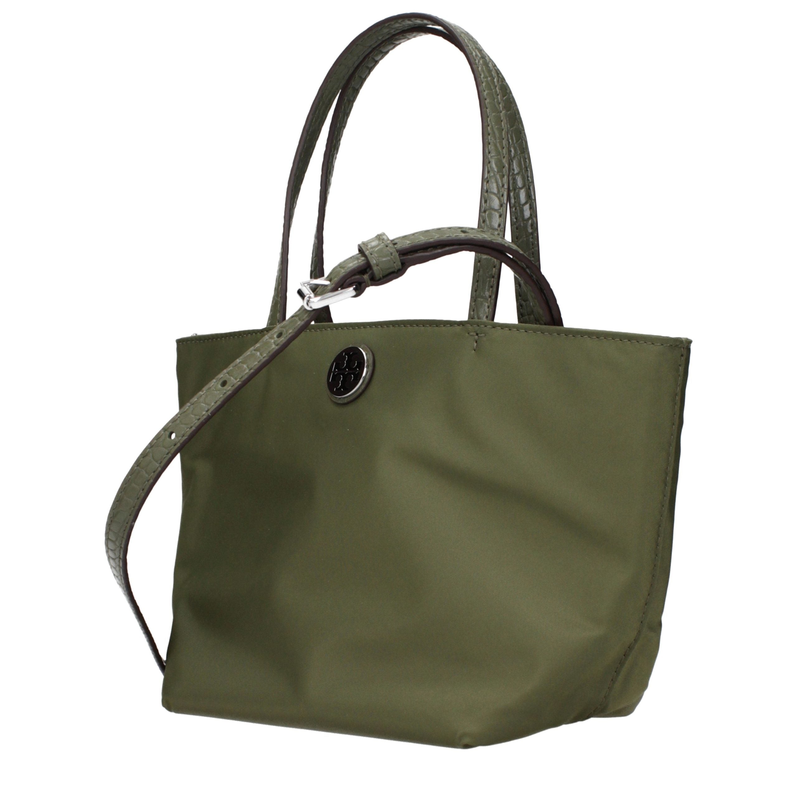 Tory Burch Green Nylon Women's Handbag