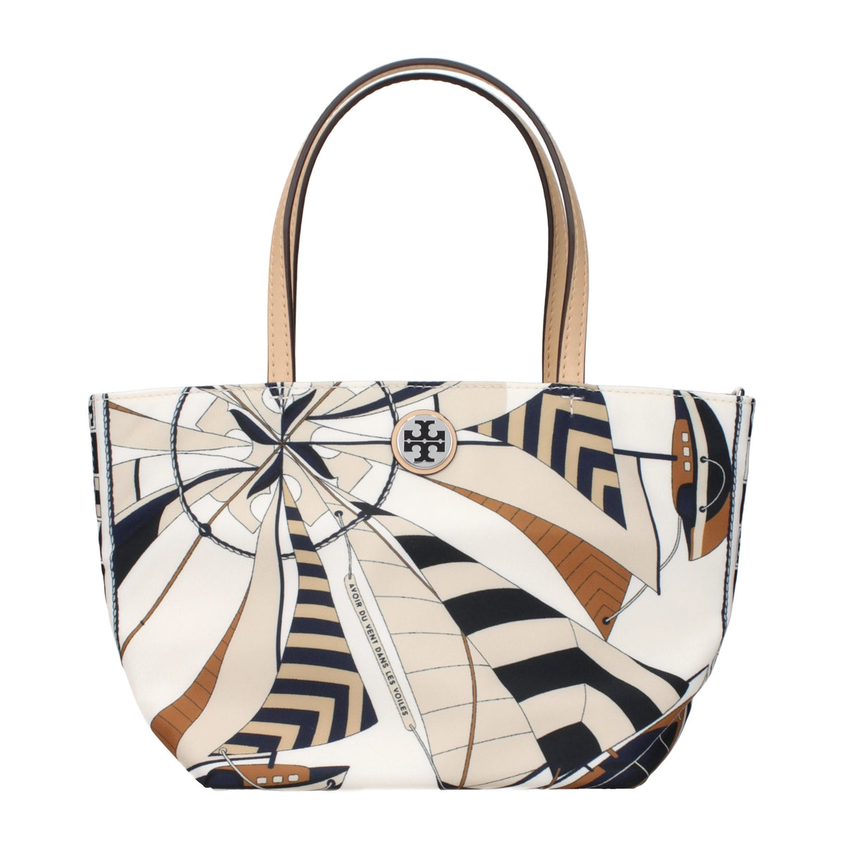 Tory Burch Beige Nylon Women's Handbag