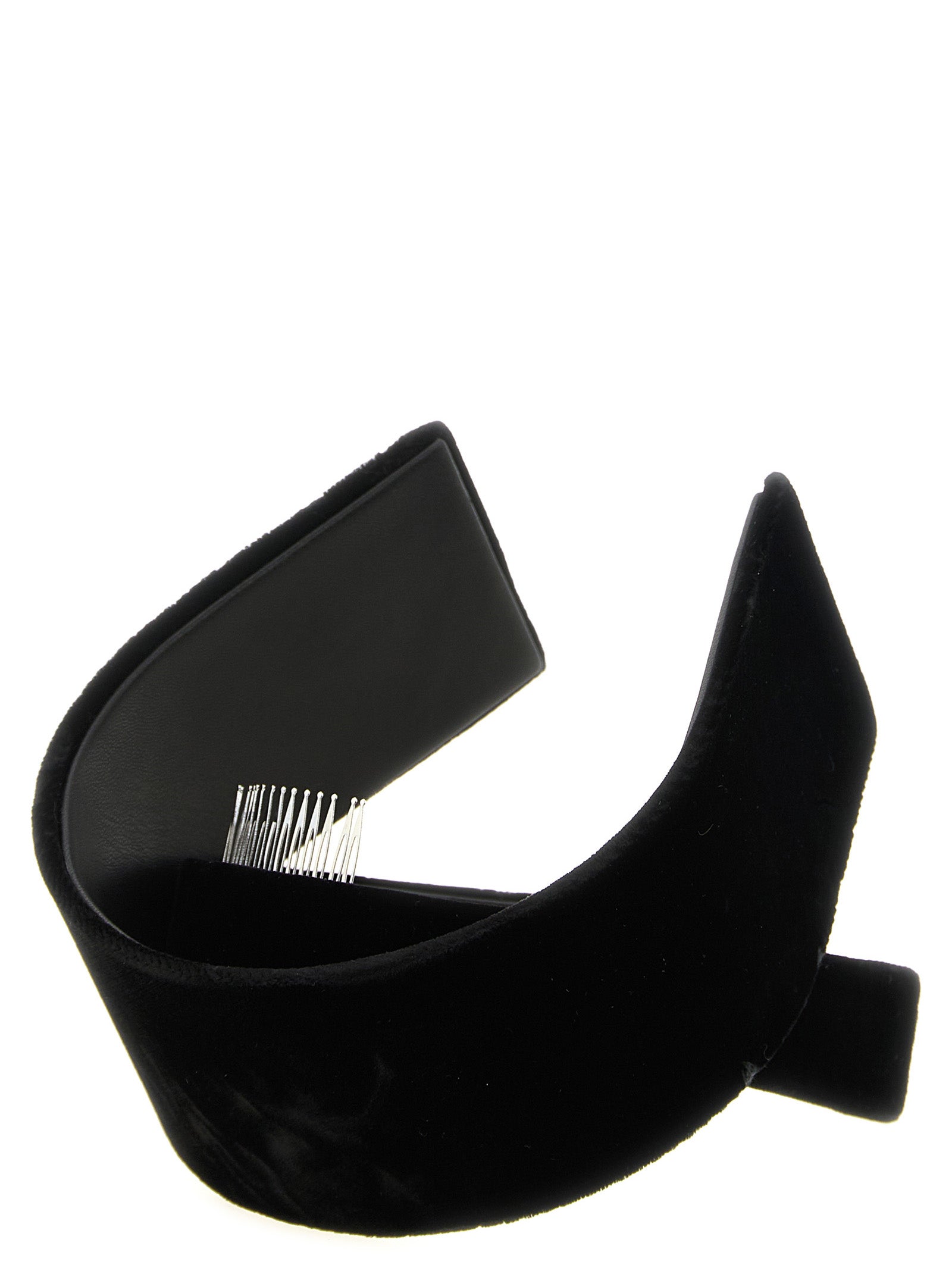 Comme Des Garçons Black Rayon Women's Headband