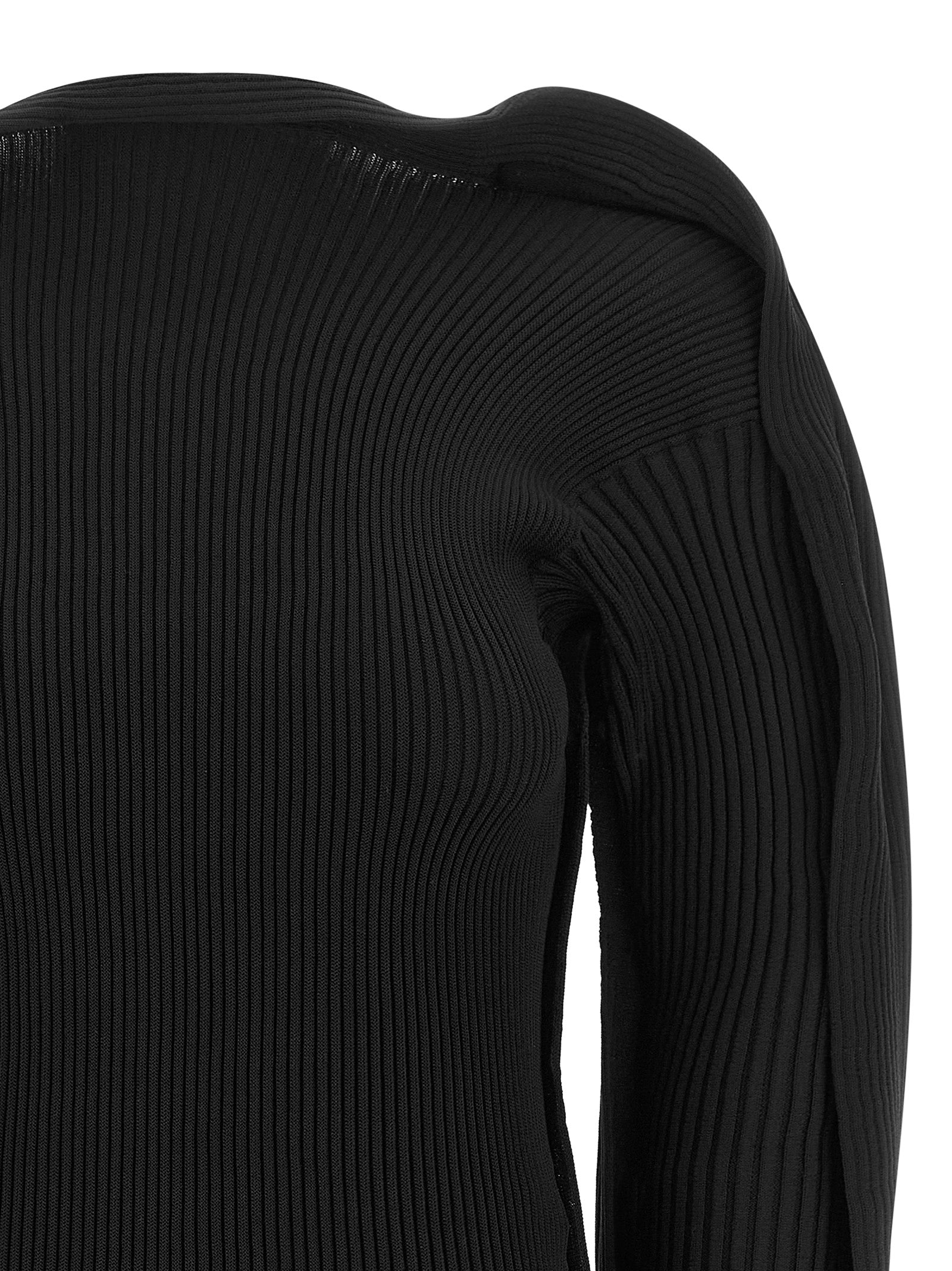 Issey Miyake Black Polyester Women's Cardigan