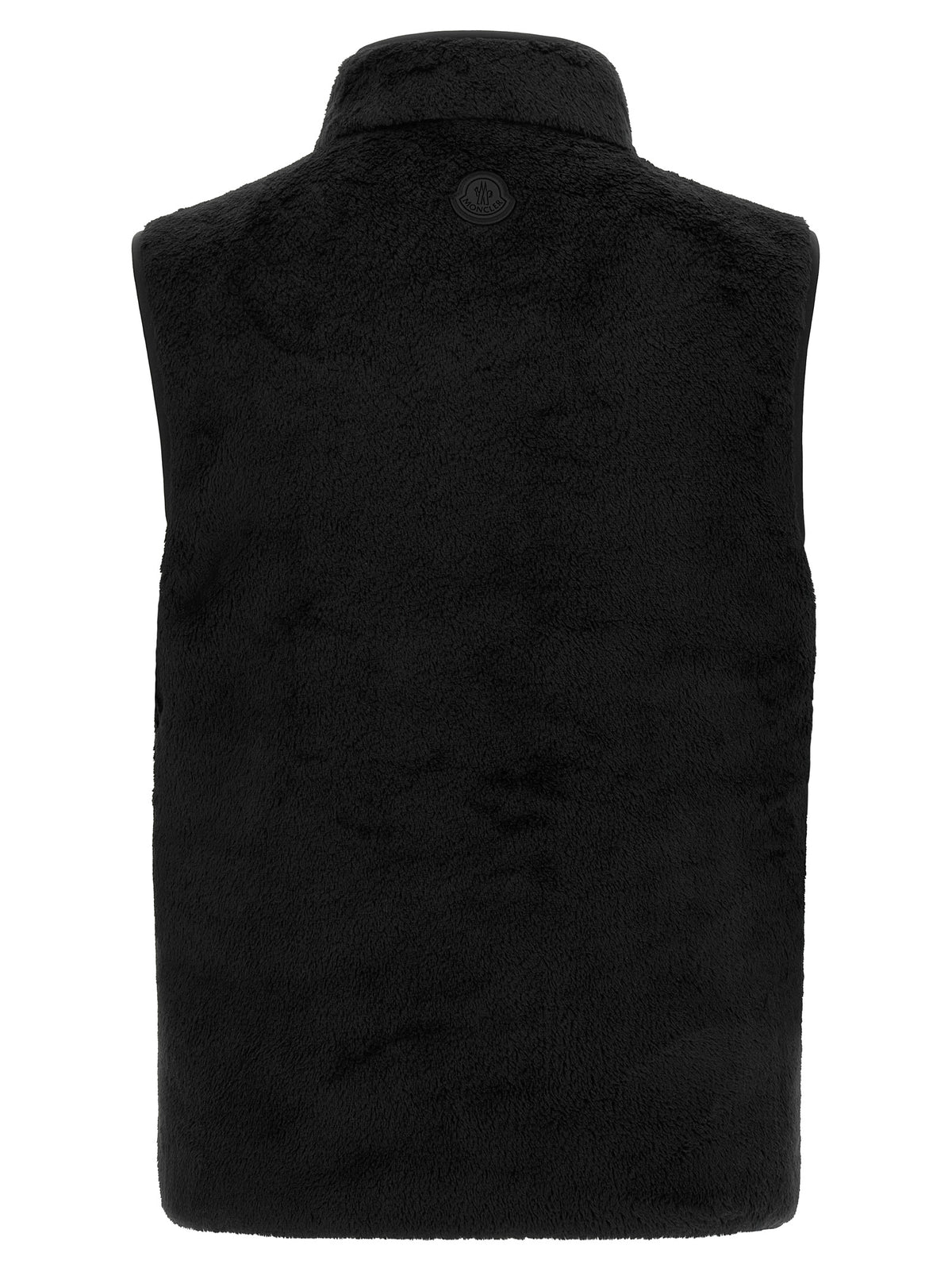 Moncler Black Polyester Sleeveless Men's Jacket