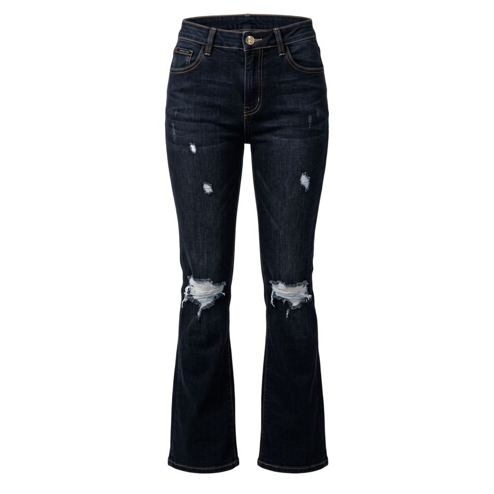 Philipp Plein Blue Cotton Women Women's Jeans