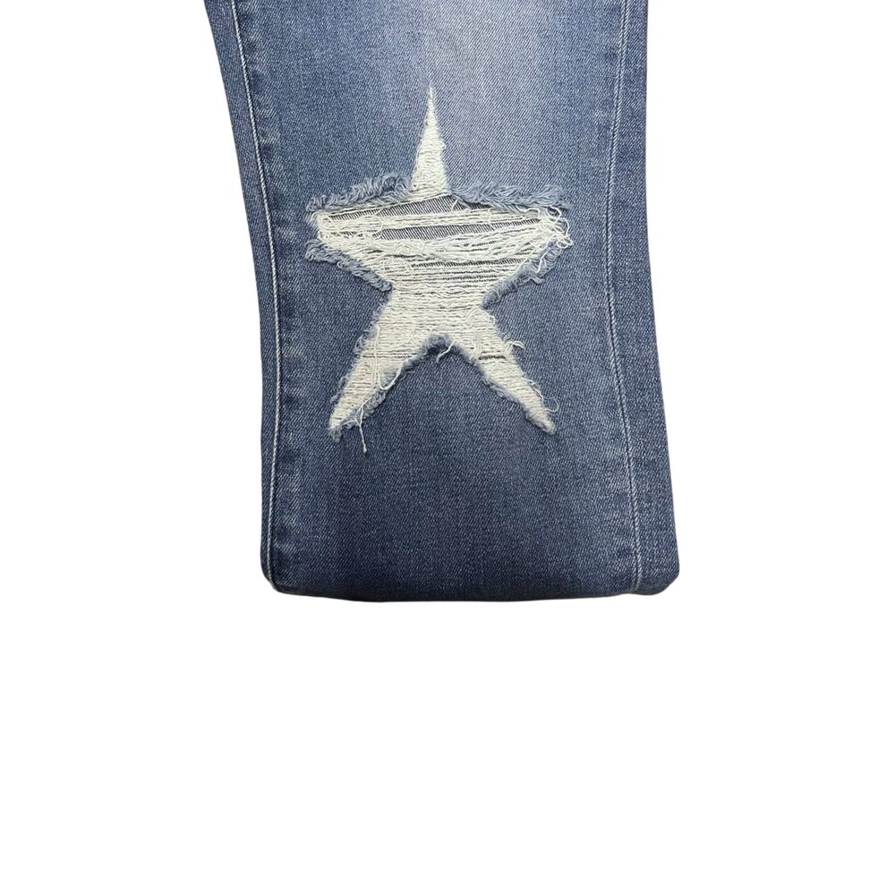 Philipp Plein Blue Cotton Women Women's Jean