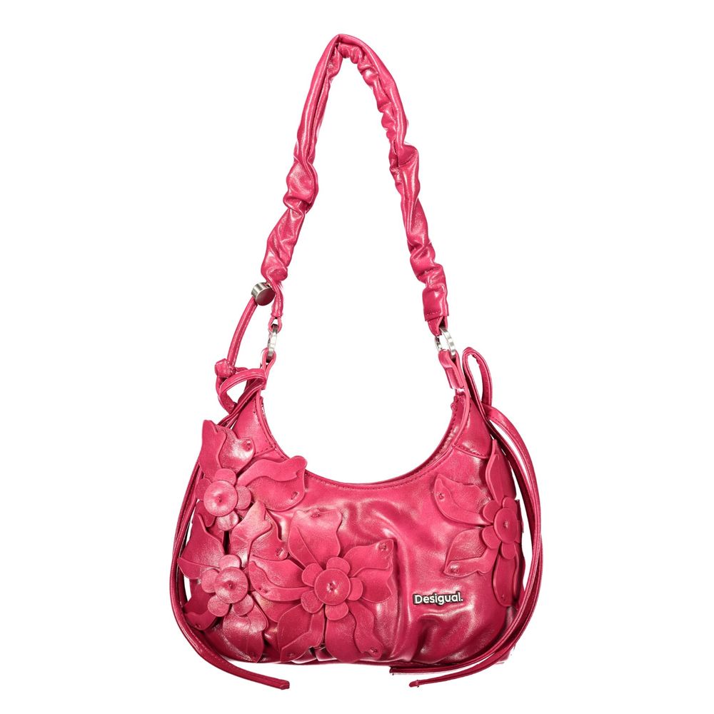 Desigual Pink Polyurethane Women's Women's Bag