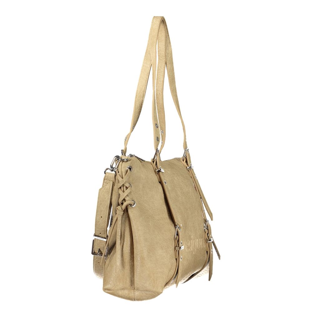 Desigual Beige Polyurethane Women's Women's Bag