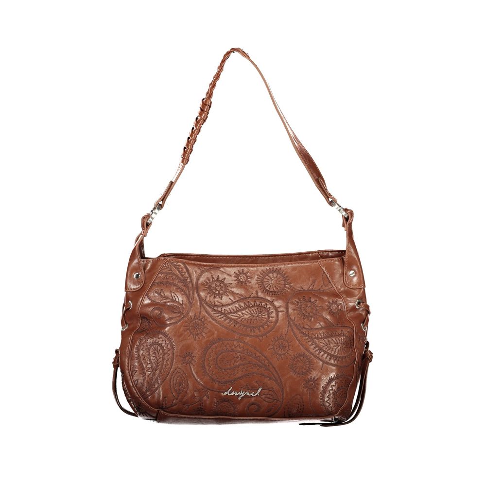 Desigual Brown Polyurethane Women's Women's Bag