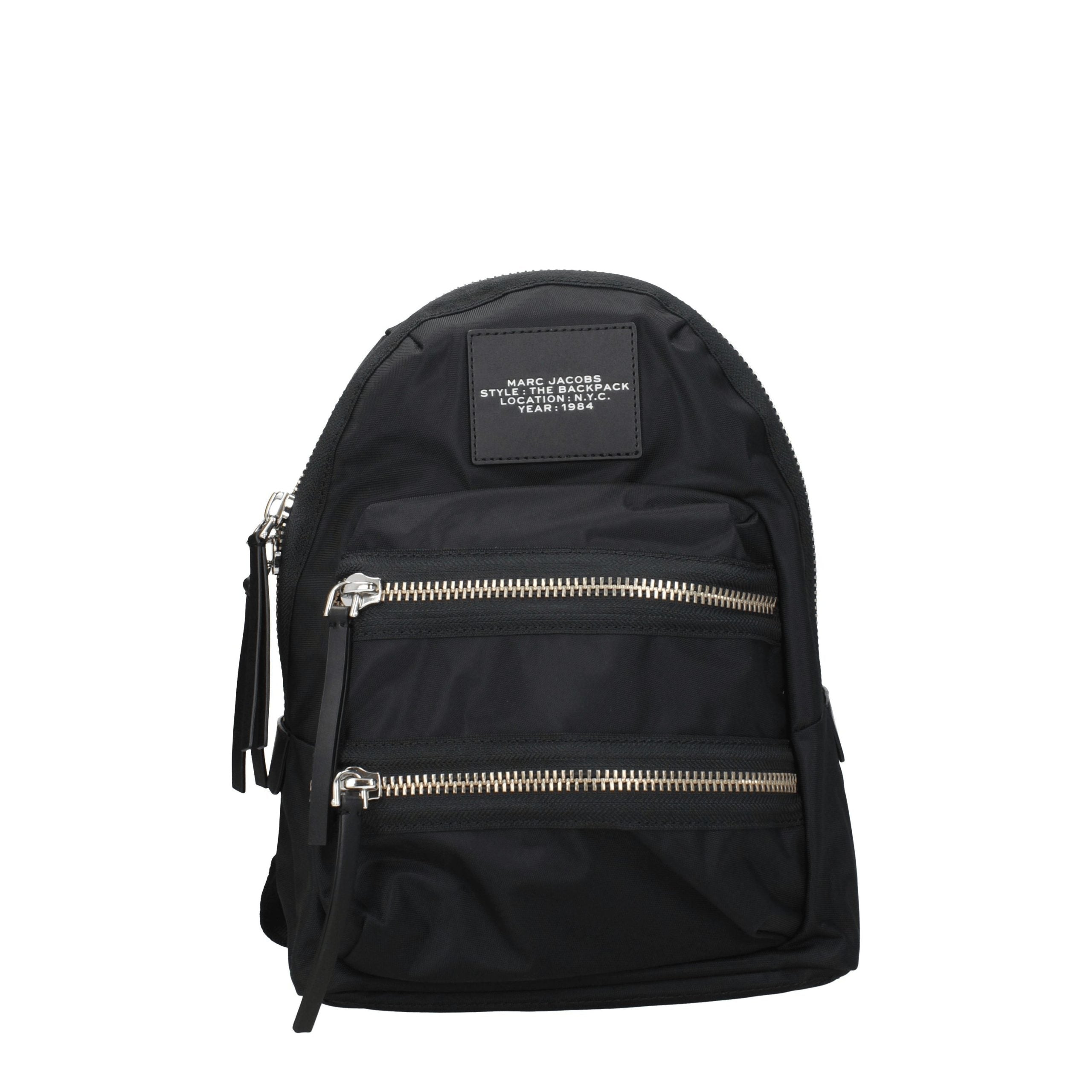 Marc Jacobs Black Nylon Women's Backpack