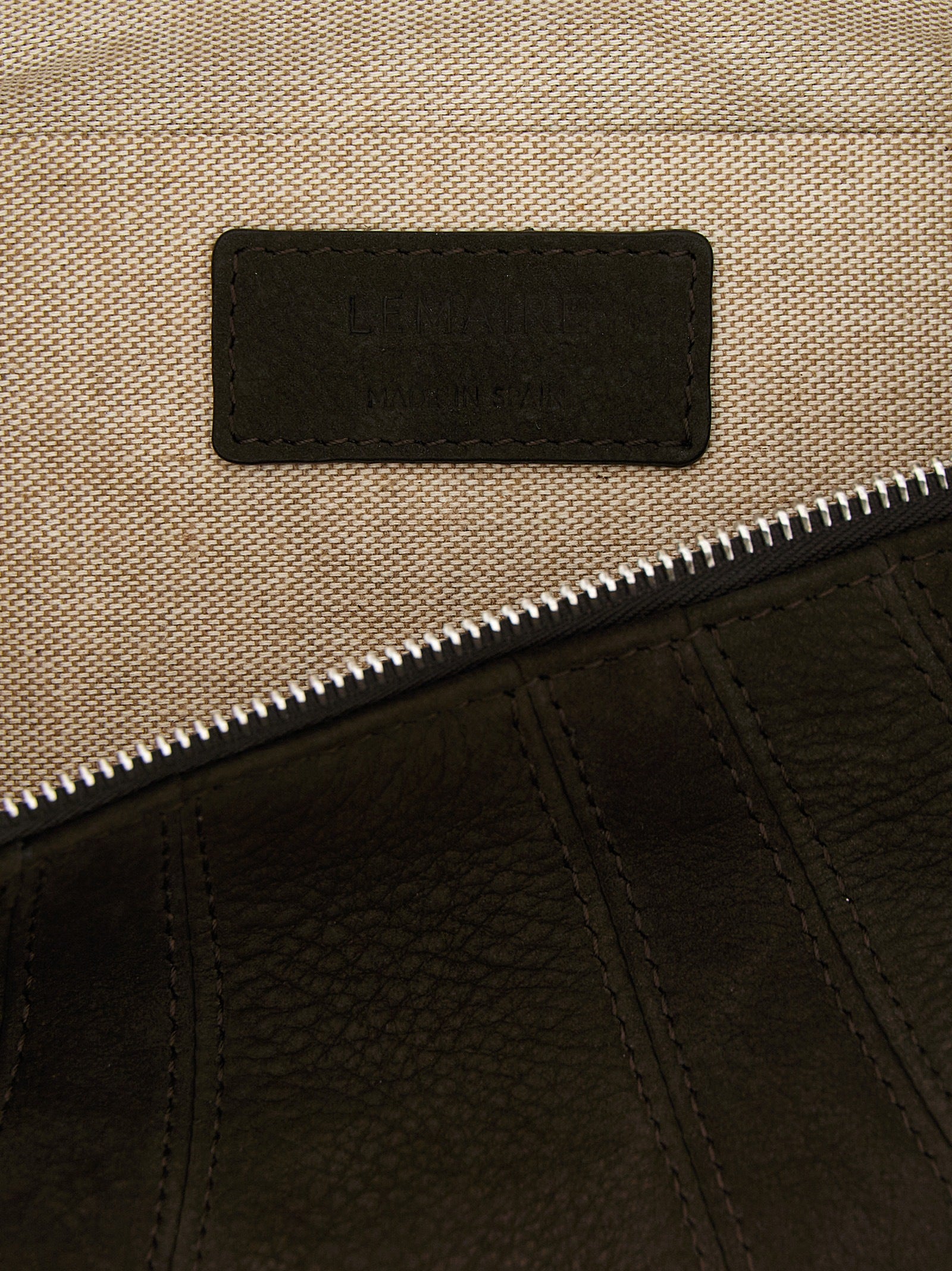 Lemaire Brown Lamb Leather Shoulder Women's Bag