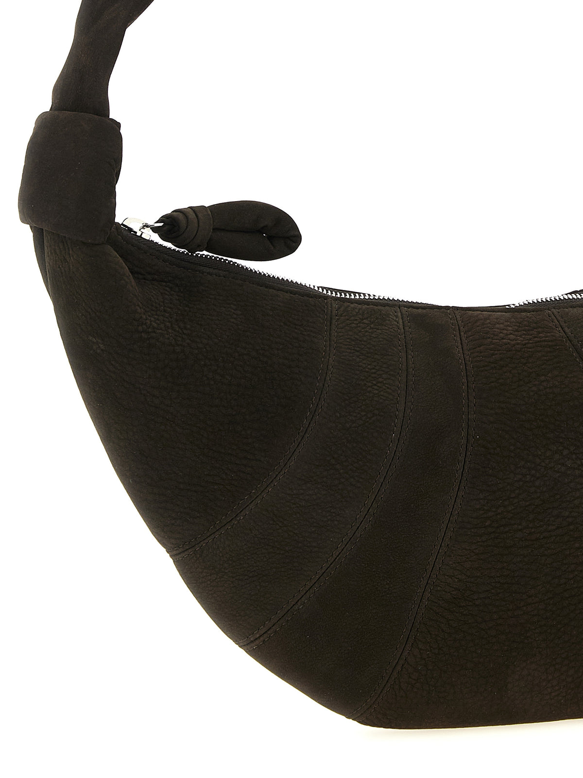 Lemaire Brown Lamb Leather Shoulder Women's Bag