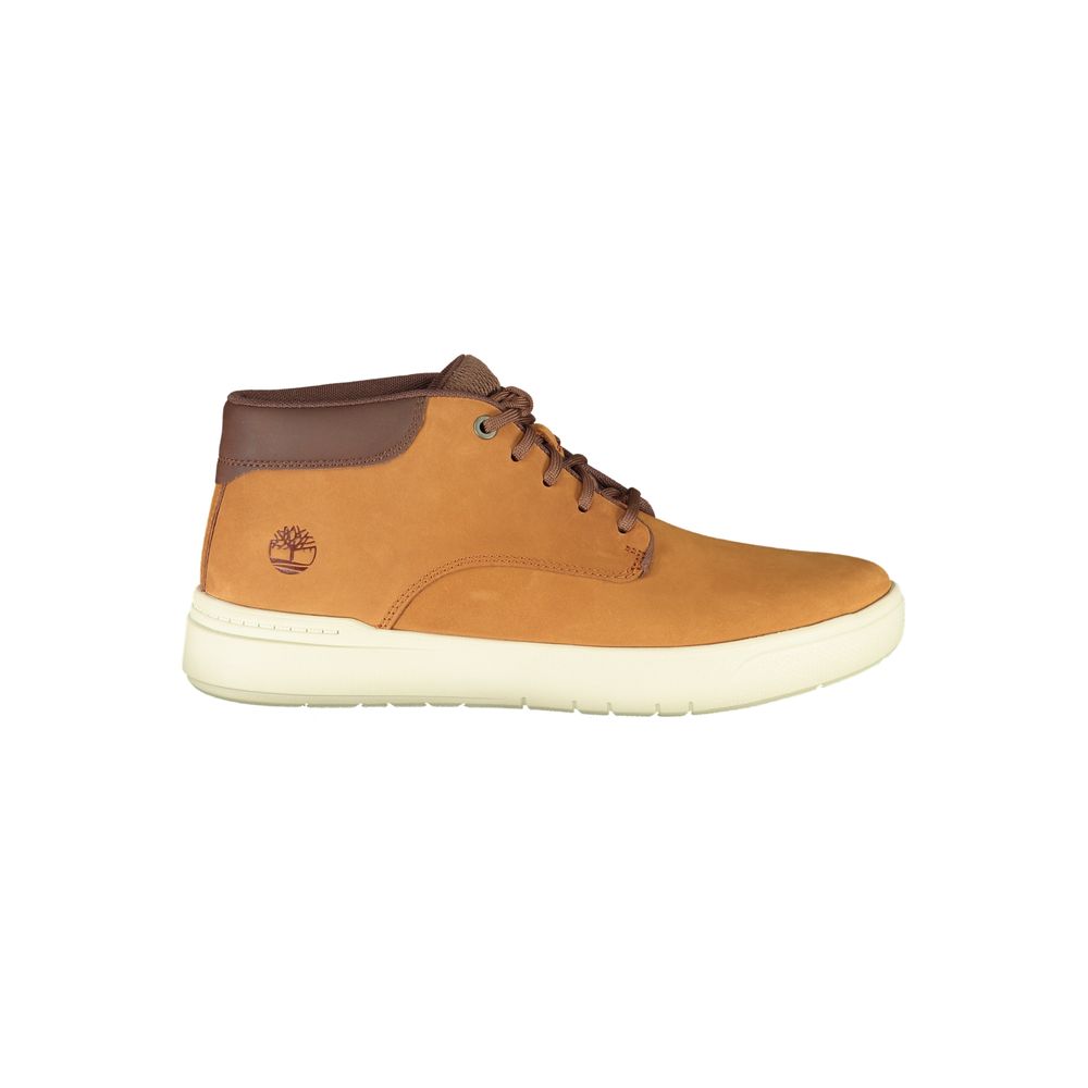 Timberland Brown Leather Men Men's Sneaker
