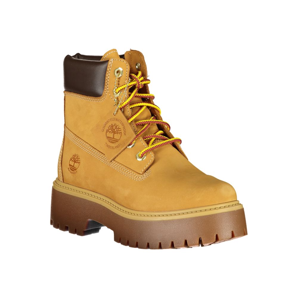 Timberland Brown Leather Women Women's Boot