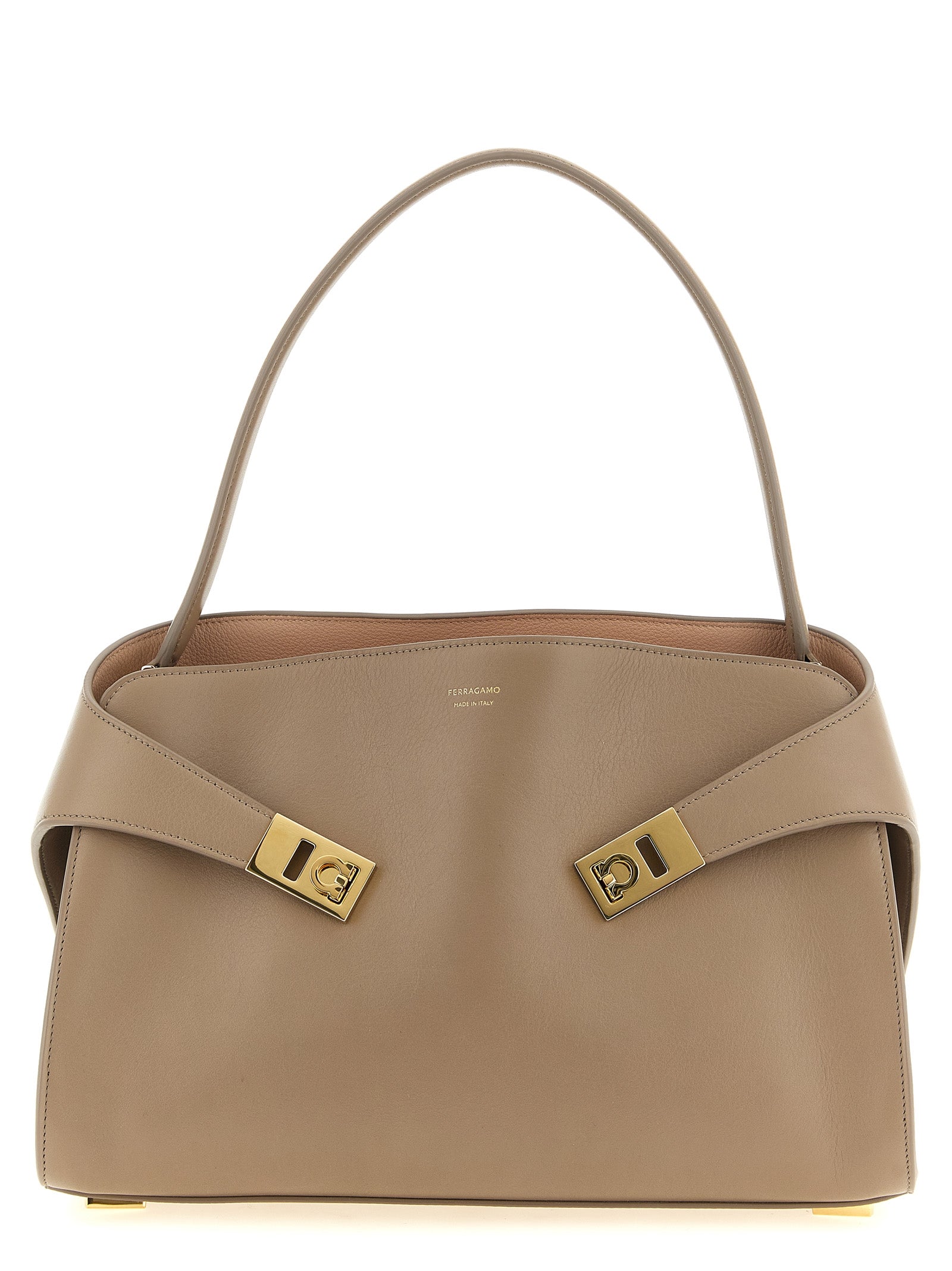 Ferragamo Multicolor Calfskin Shoulder Women's Bag