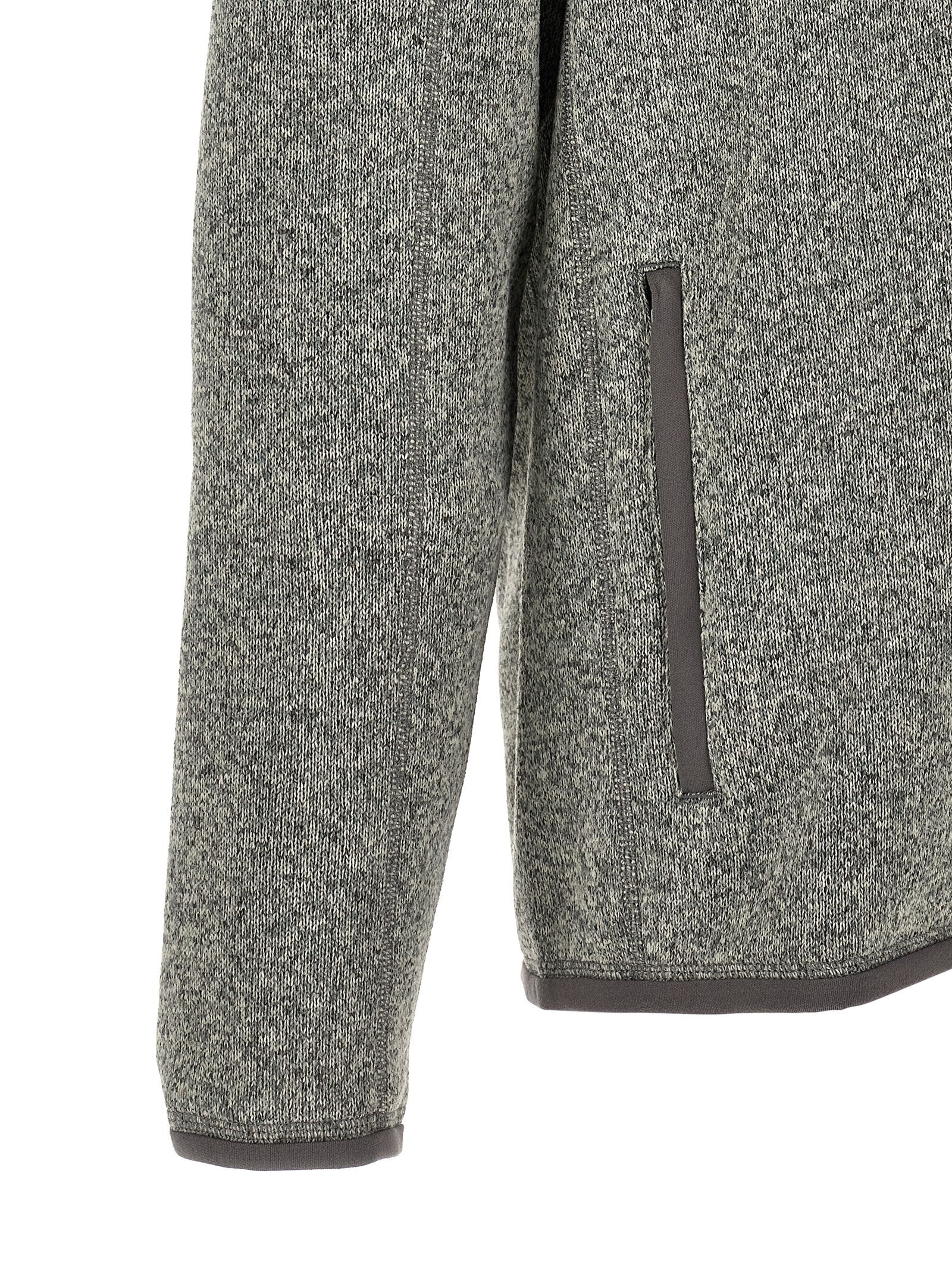 PATAGONIA Gray Polyester Full-Length Men's Jacket
