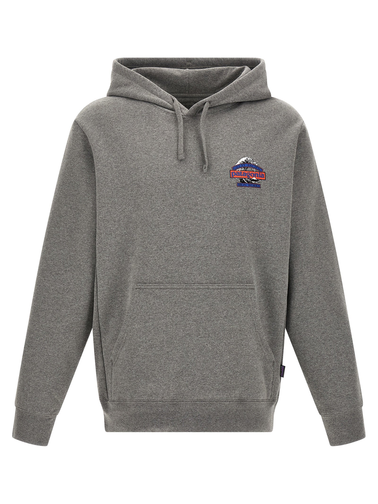 PATAGONIA Gray Polyester Men's Sweatshirt