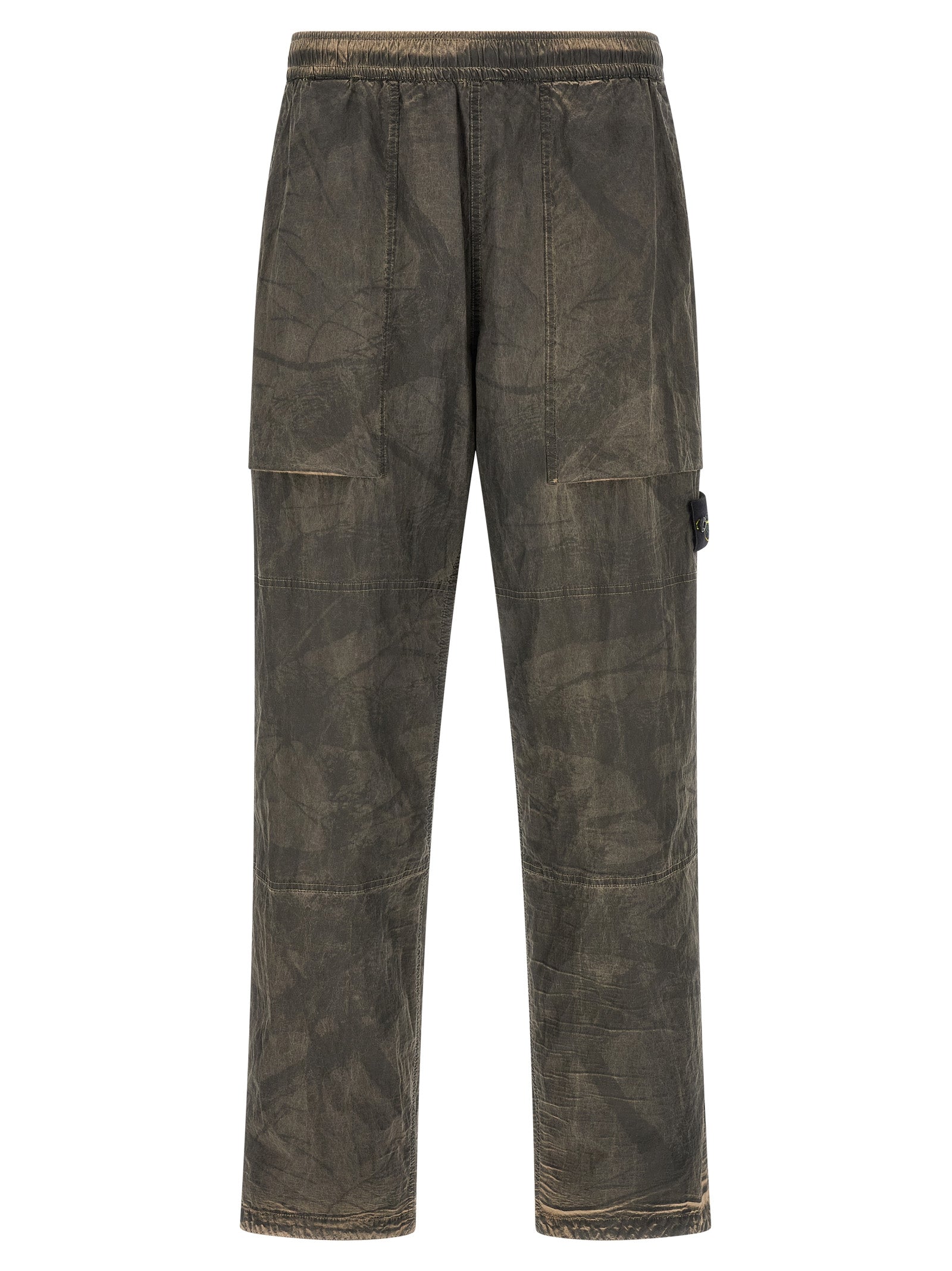 Stone Island Gray Polyamide Casual Men's Pants