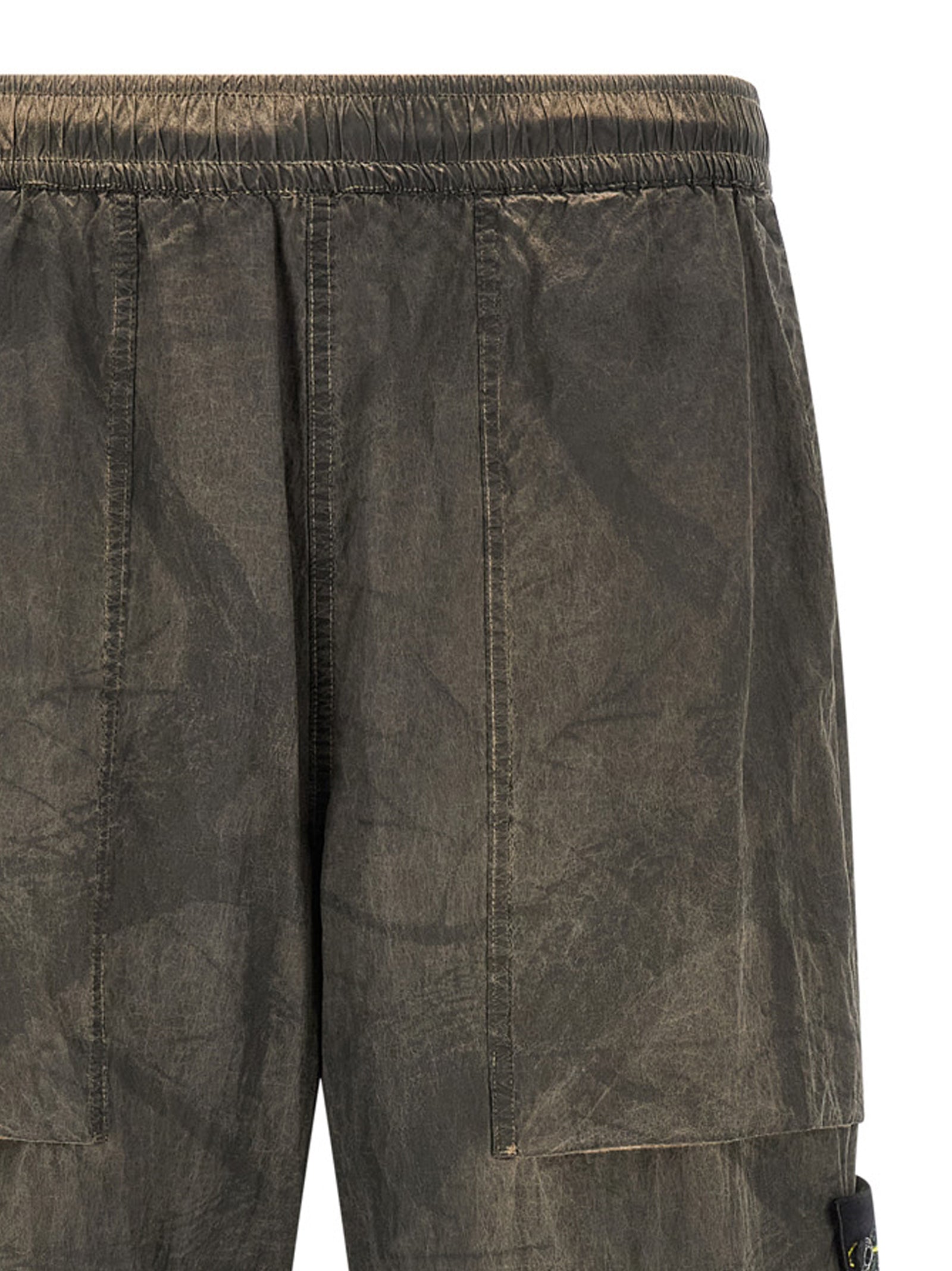 Stone Island Gray Polyamide Casual Men's Pants