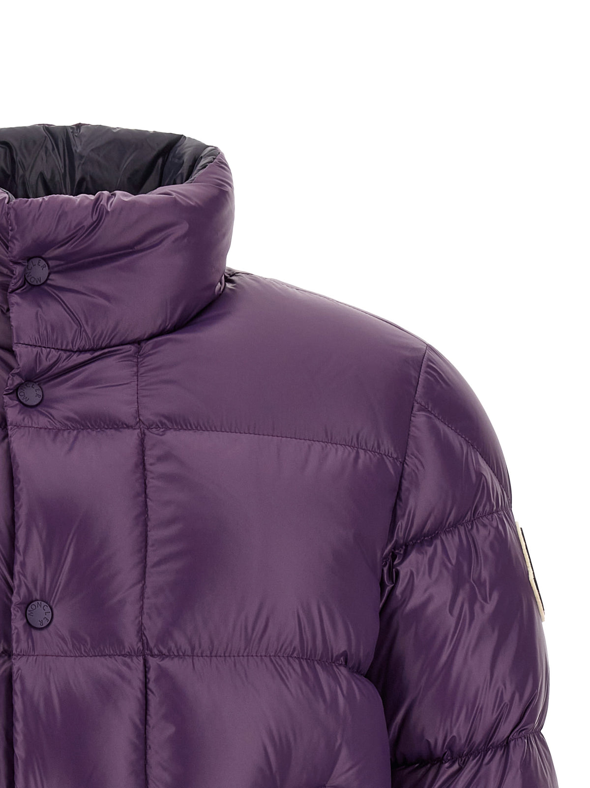 Moncler Purple Polyamide Shell Men's Jacket