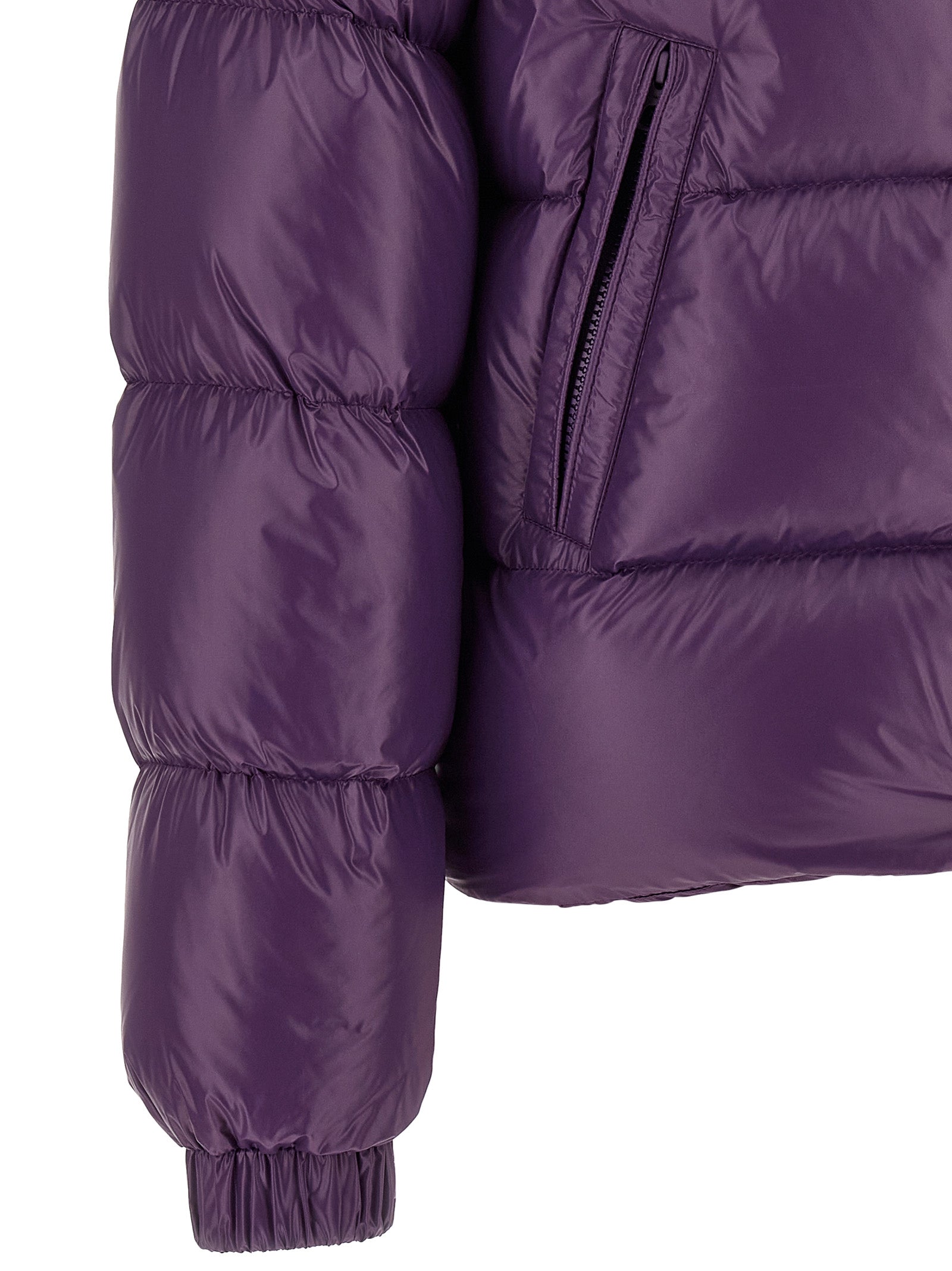 Moncler Purple Polyamide Shell Men's Jacket
