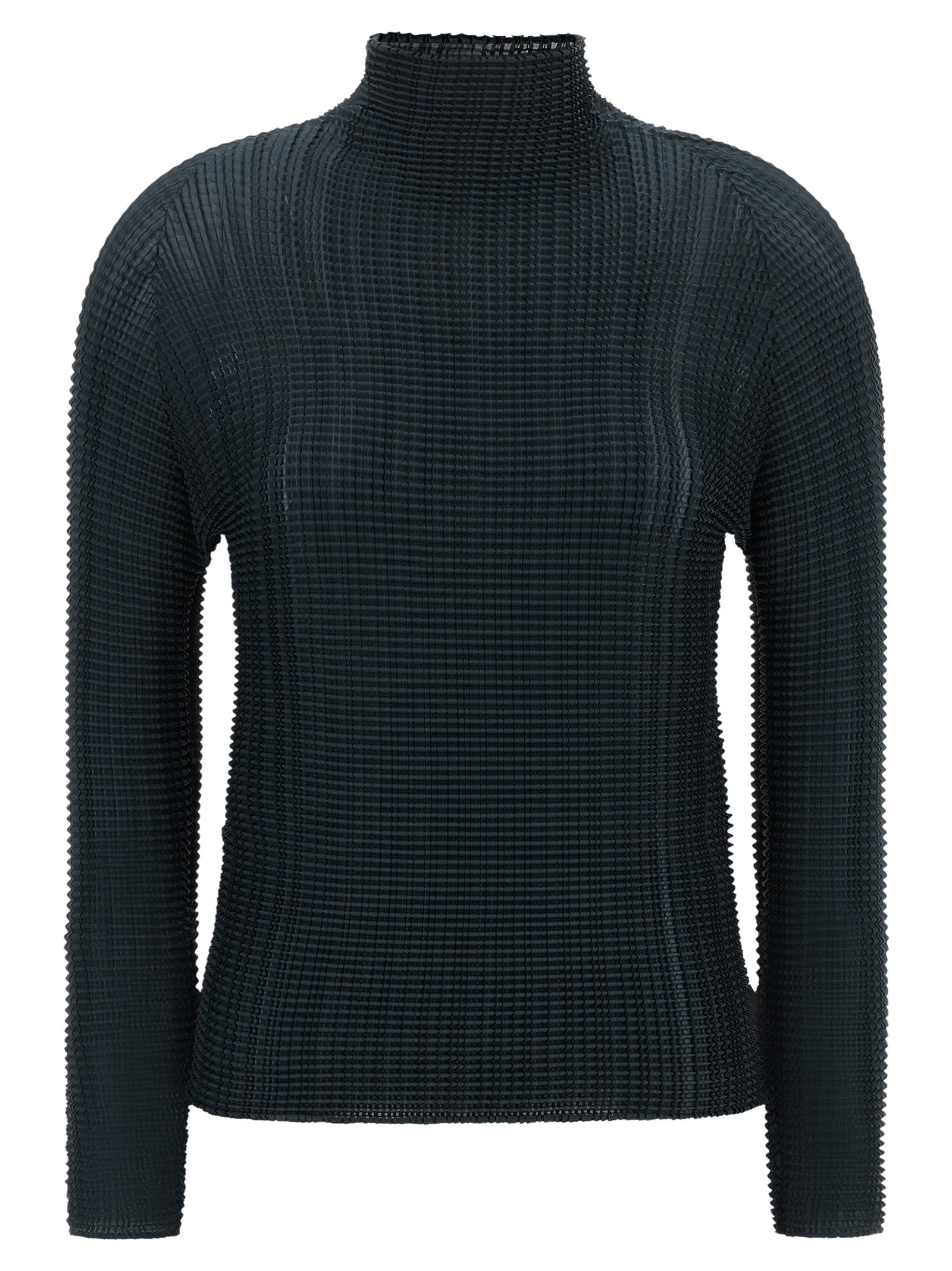 Issey Miyake Blue Polyester Women's Cardigan