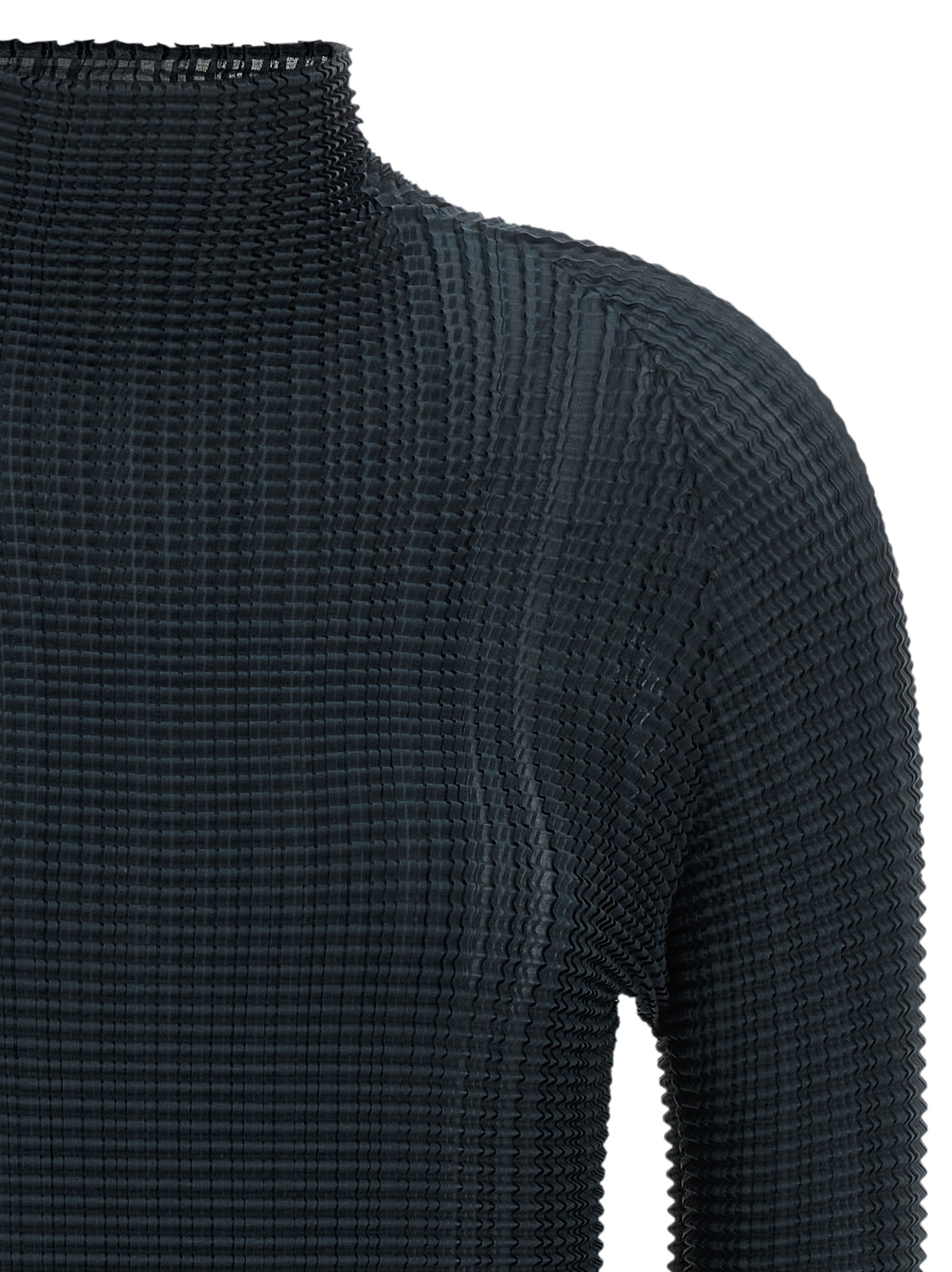 Issey Miyake Blue Polyester Women's Cardigan