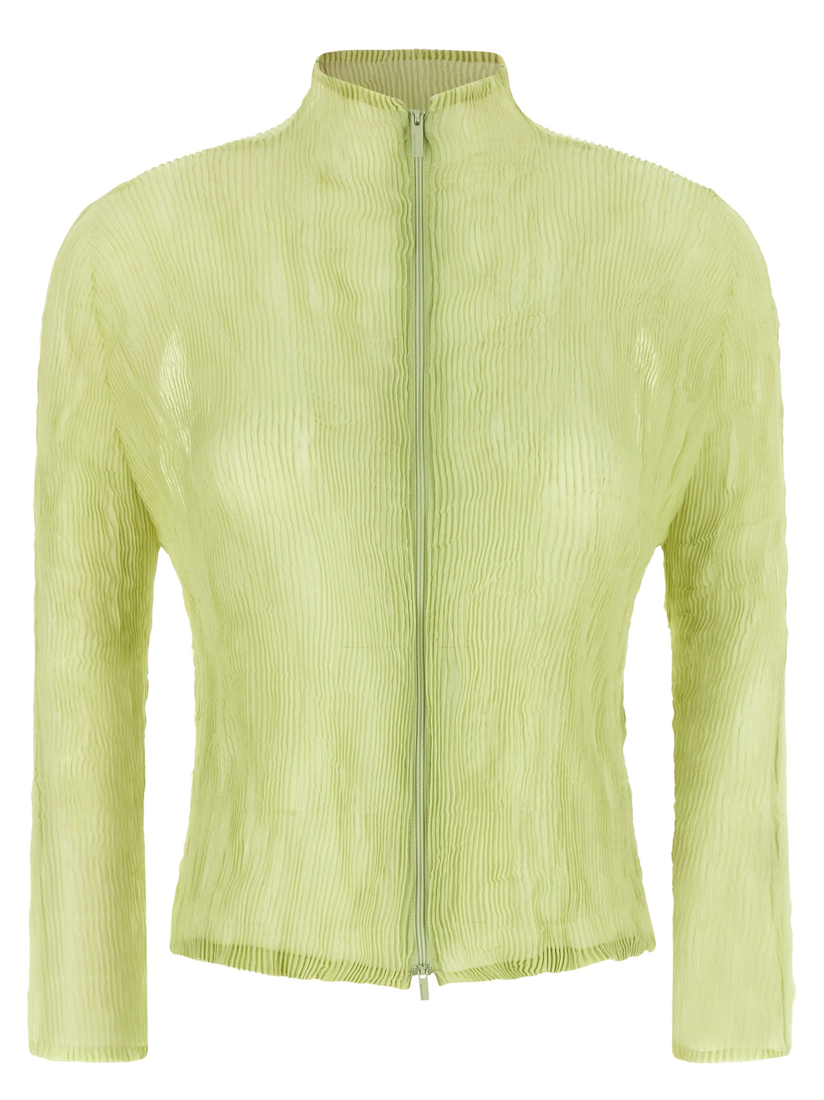 Issey Miyake Bicolor Polyester Women's Cardigan