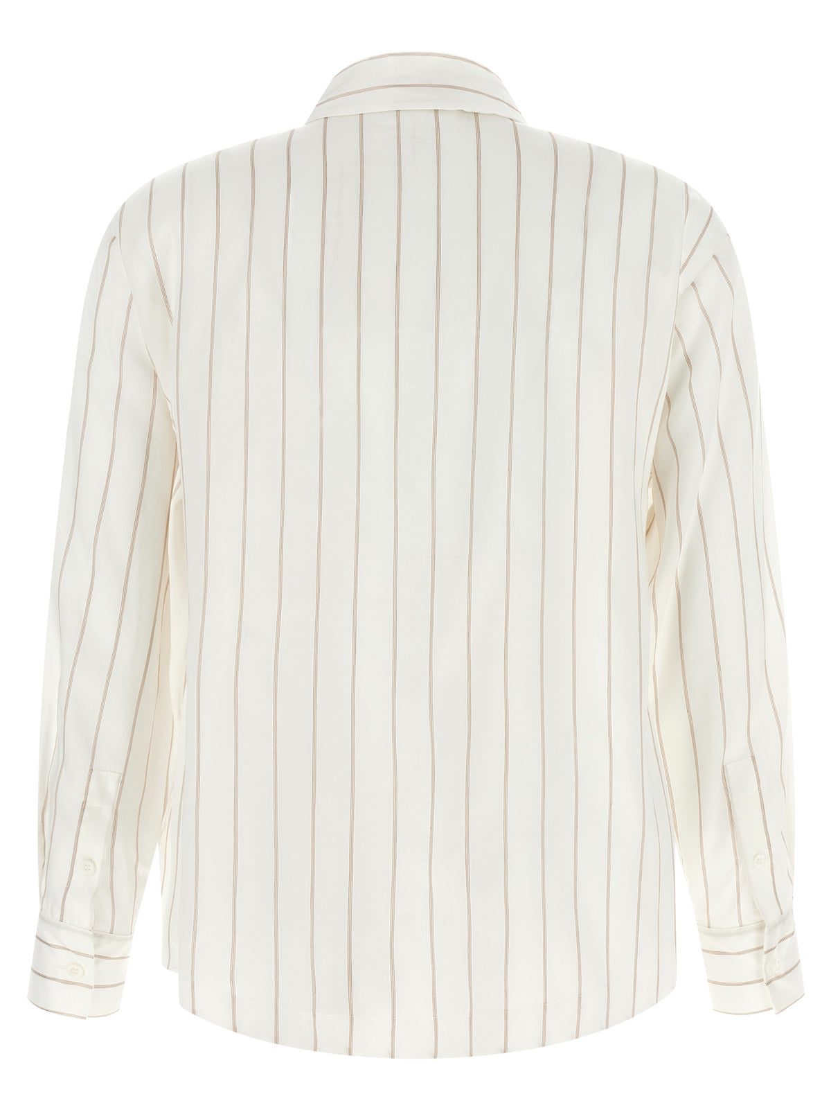 Peserico Beige Lyocell Women's Blouse