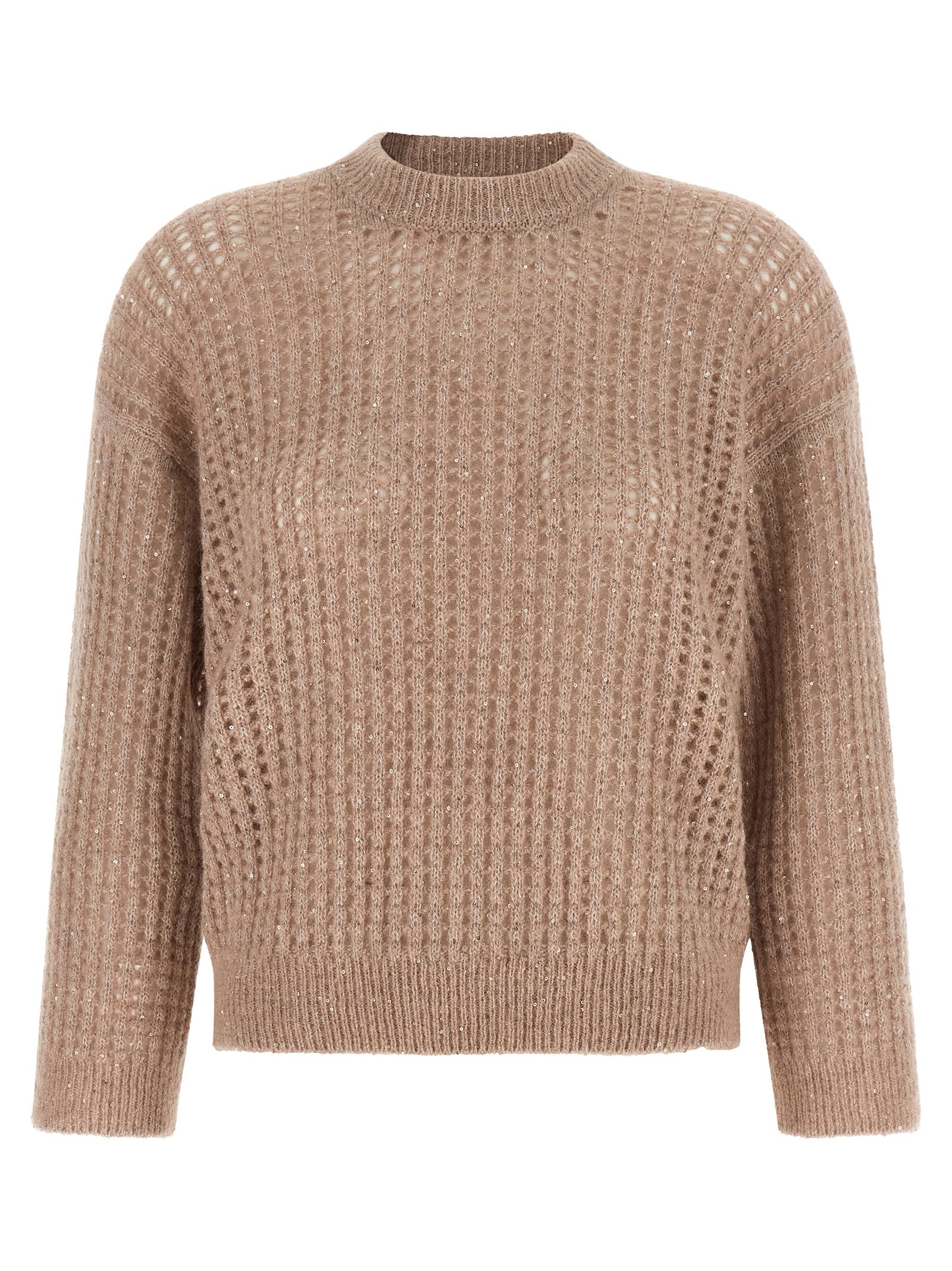 Peserico Beige Polyamide Women's Cardigan