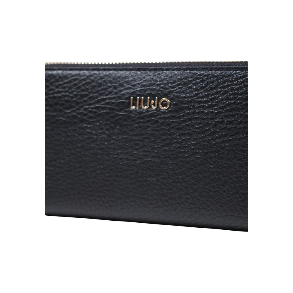 Liu Jo Black Polyethylene Women's Wallet