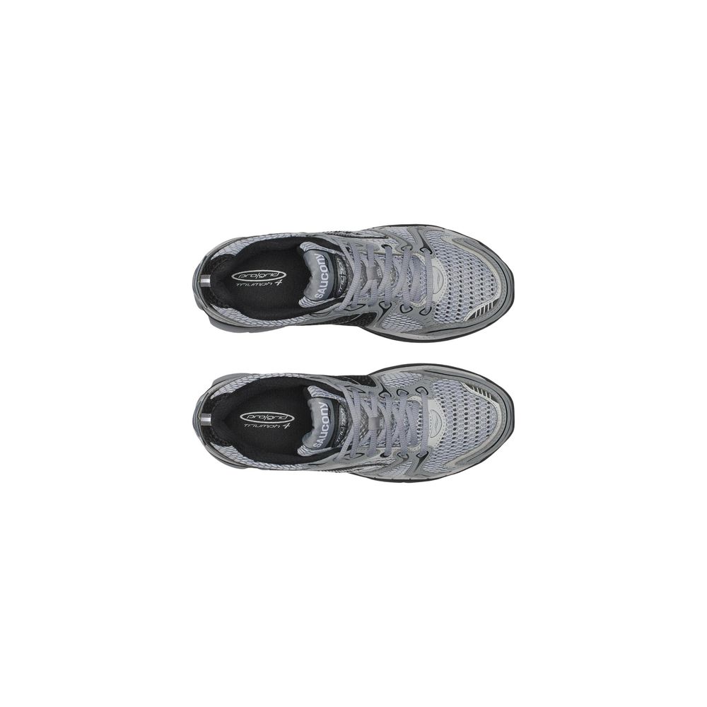 Saucony Gray Synthetic Athletic Men's Sneakers