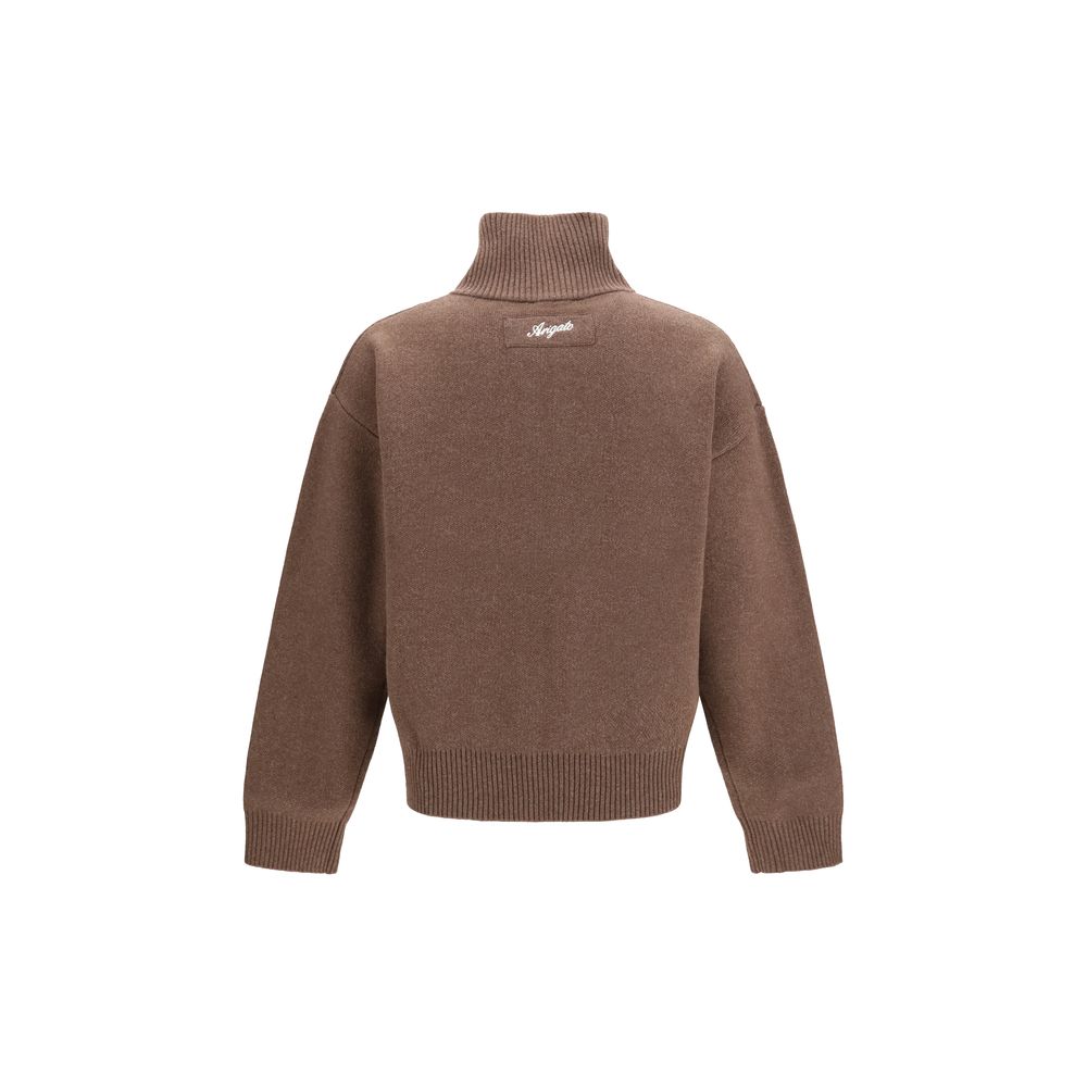 Axel Arigato Brown Wool Oves Aries Men's Sweatshirt