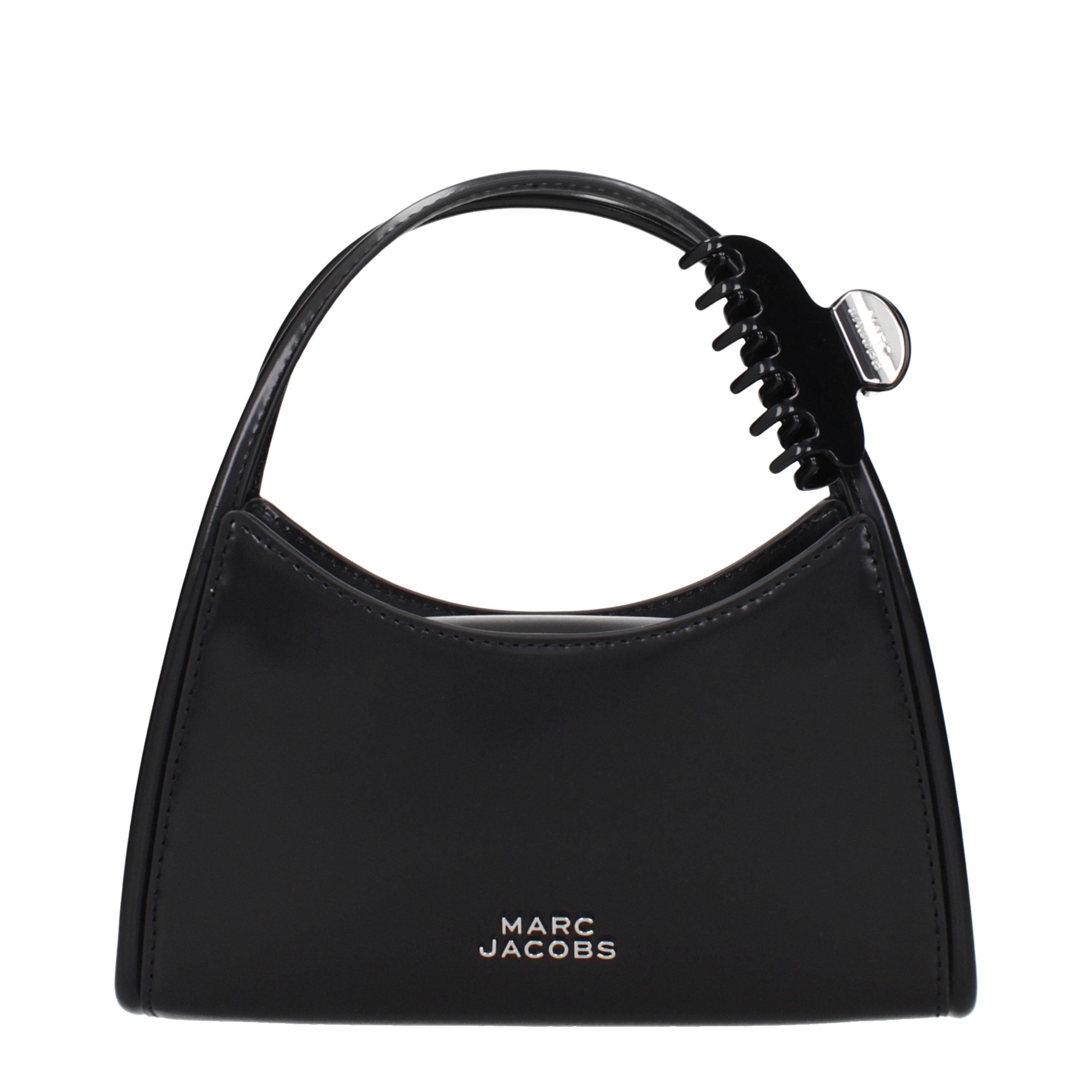 Marc Jacobs Black Leather Women's Handbag