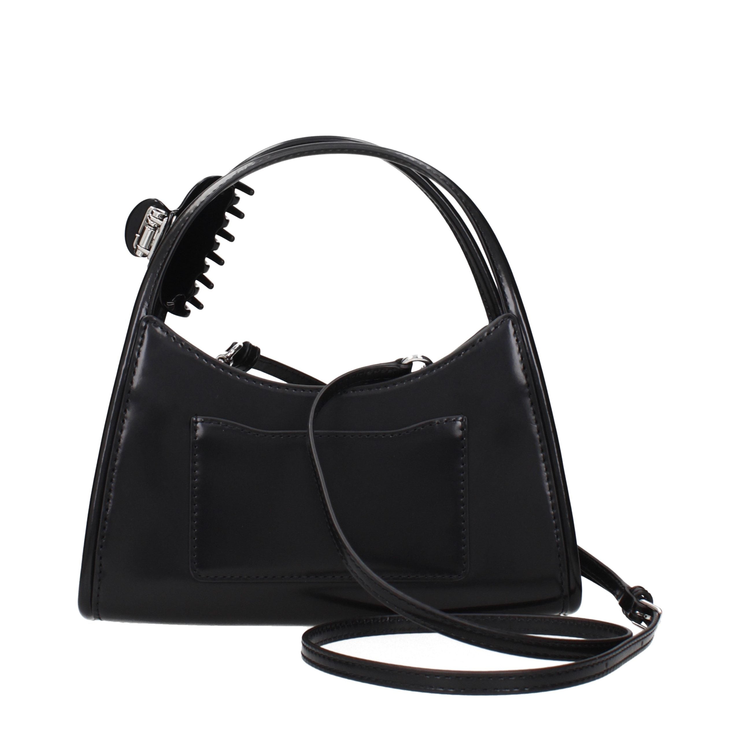 Marc Jacobs Black Leather Women's Handbag
