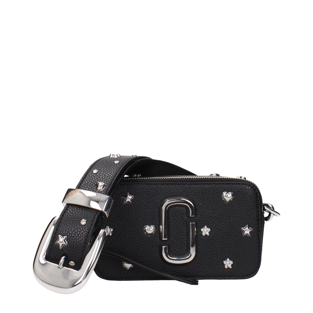 Marc Jacobs Black Leather Crossbody Women's Bag