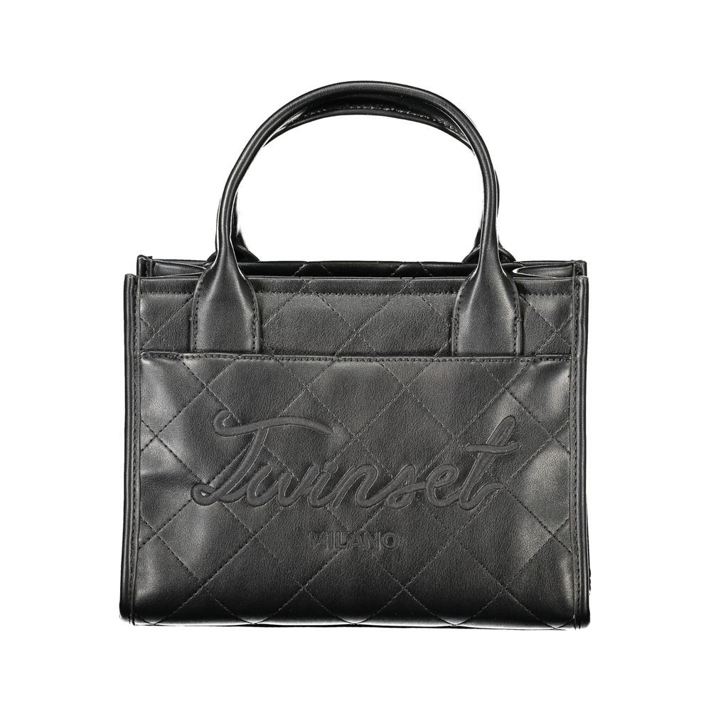 Twinset Black Polyurethane Women's Women's Bag