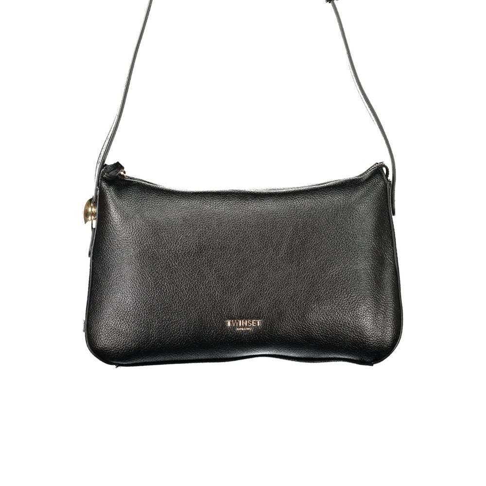 Twinset Black Polyurethane Women's Women's Bag