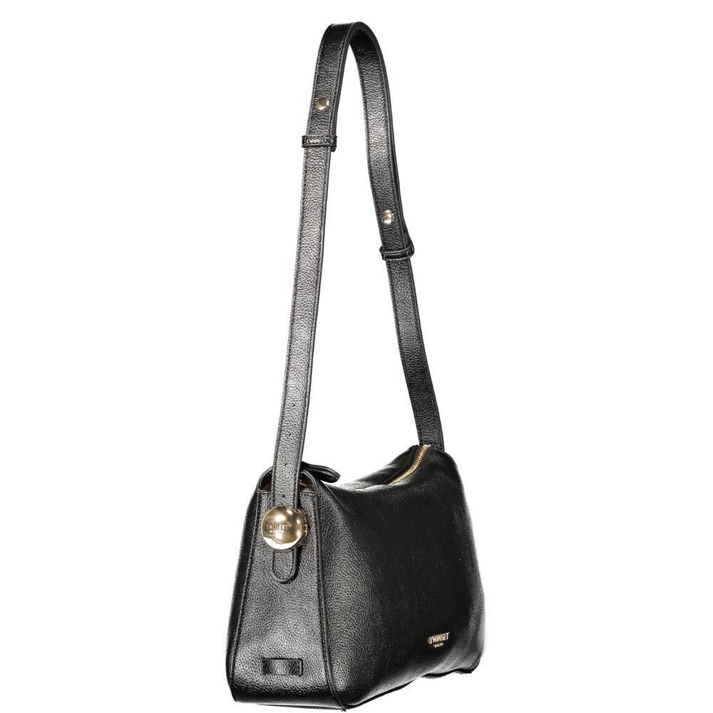 Twinset Black Polyurethane Women's Women's Bag