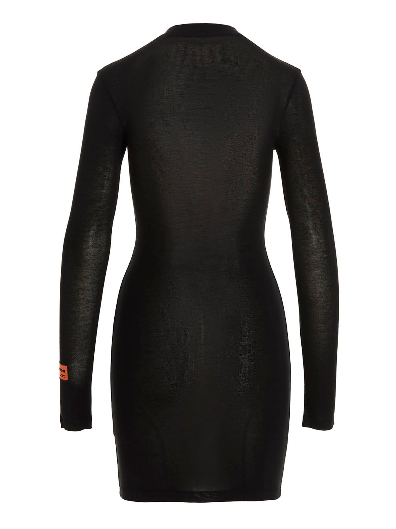 Heron Preston Black Polyester Short Women's Dress