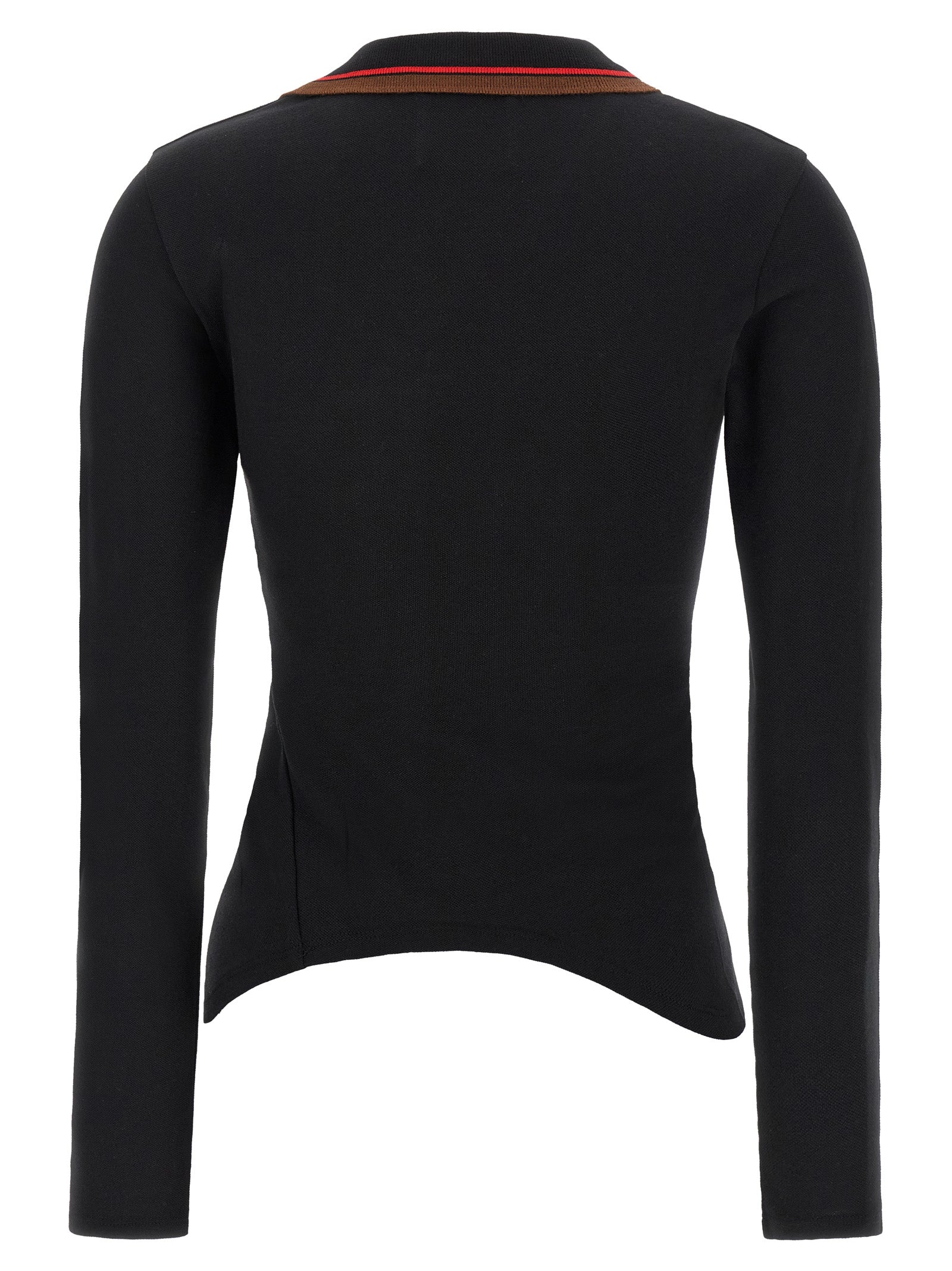 Vivienne Westwood Black Cotton Polo Women's Shirt