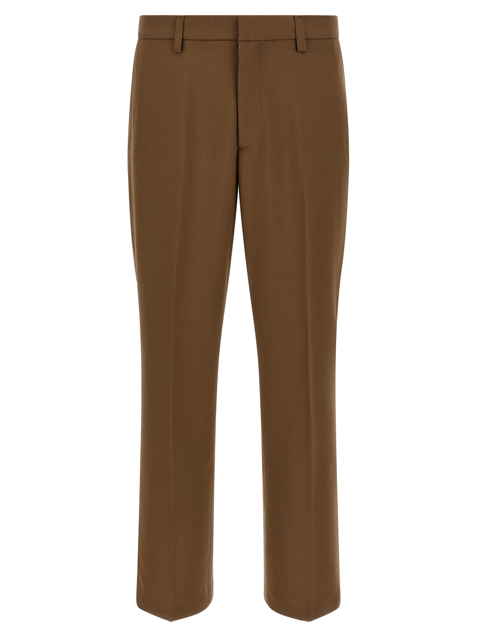 Department 5 Brown Polyester Chino Men's Pants